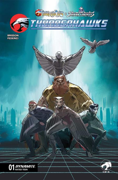Thundercats X Silverhawks Thunderhawks #1 C Marco Failla Variant (04/22/2026) Dynamite
