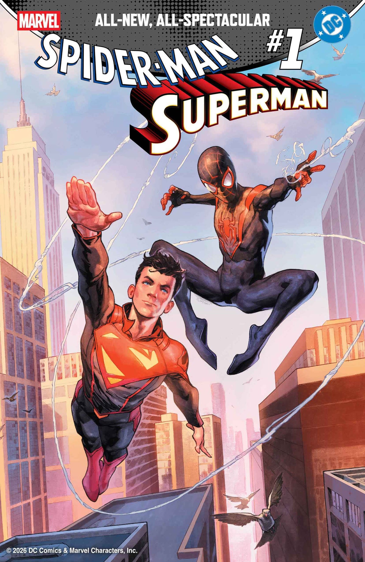 Marvel Dc Spider-Man Superman #1 W 1:50 Jerome Opena Variant (04/22/2026) Marvel
