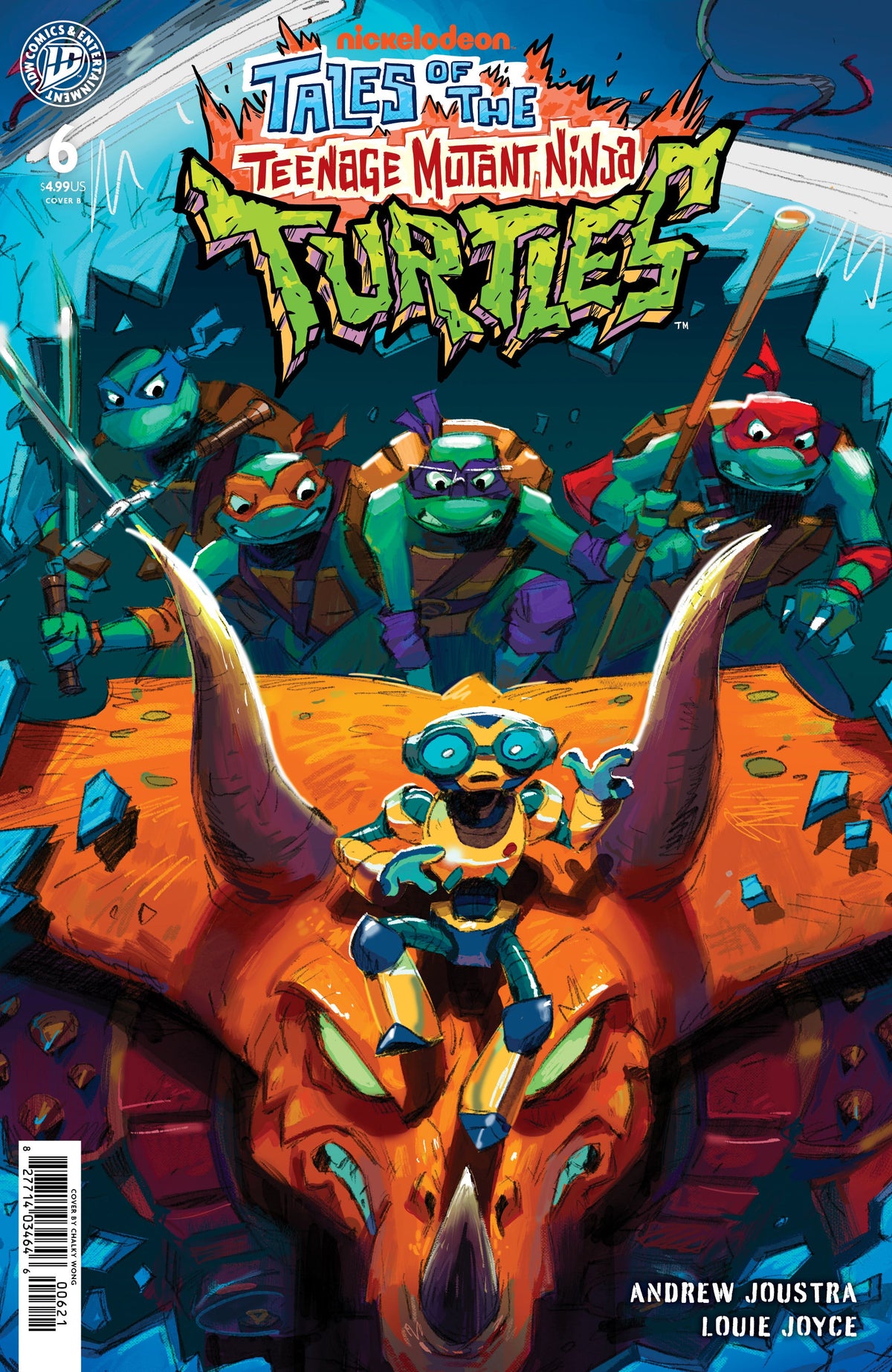 Tales Of The Teenage Mutant Ninja Turtles #6 B Wong (05/20/2026) Idw