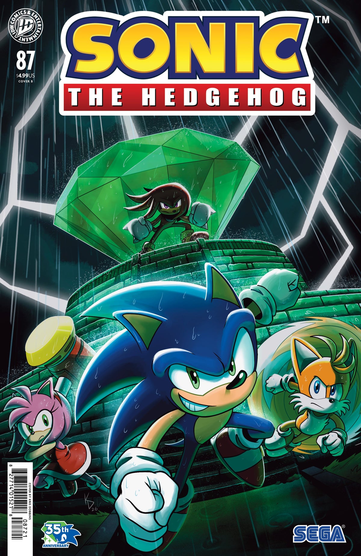 Sonic The Hedgehog #87 B Dobbins (05/13/2026) Idw