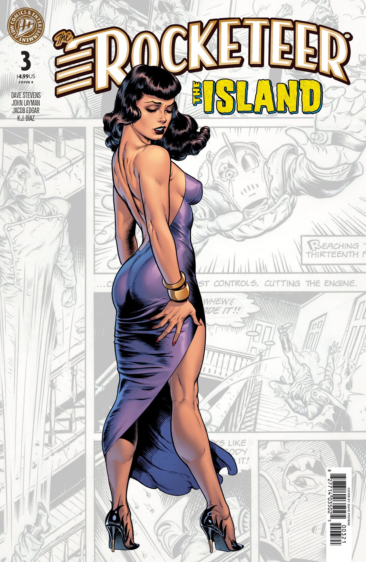 The Rocketeer The Island #3 B Stevens (05/27/2026) Idw