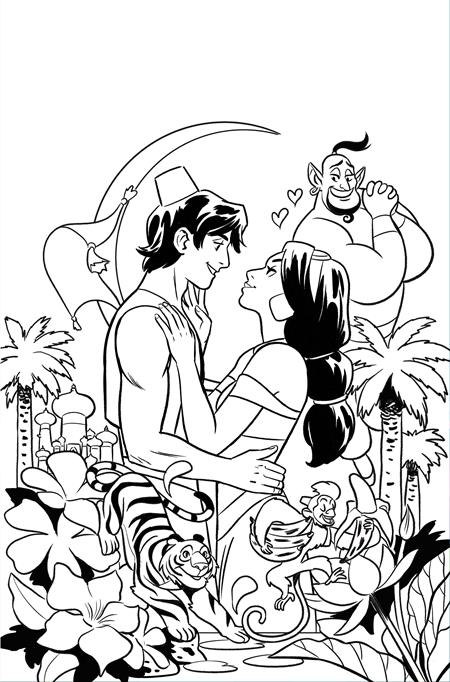 Aladdin #1 K 1:15 Natacha Bustos Line Art Virgin Variant (07/08/2026) Dynamite