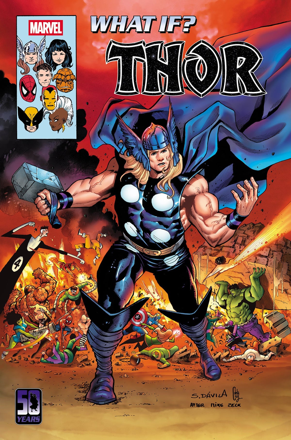 What If...? Thor #1 C Sergio Davila Homage Variant (06/17/2026) Marvel