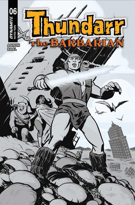 Thundarr The Barbarian #6 F 1:10 Michael Cho Line Art Variant (07/29/2026) Dynamite