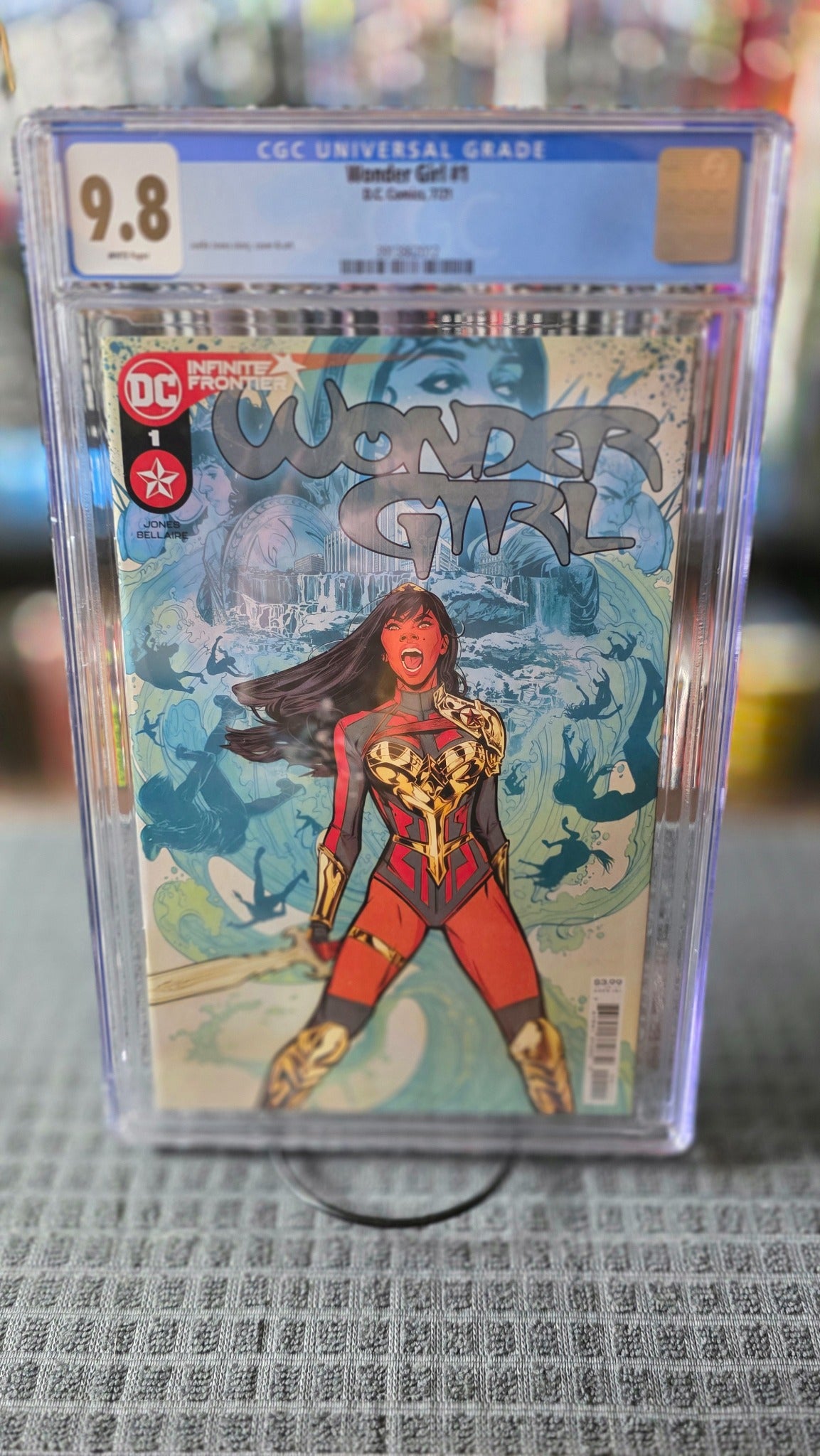 Wonder Girl #1 — CGC 9.8 actual slab