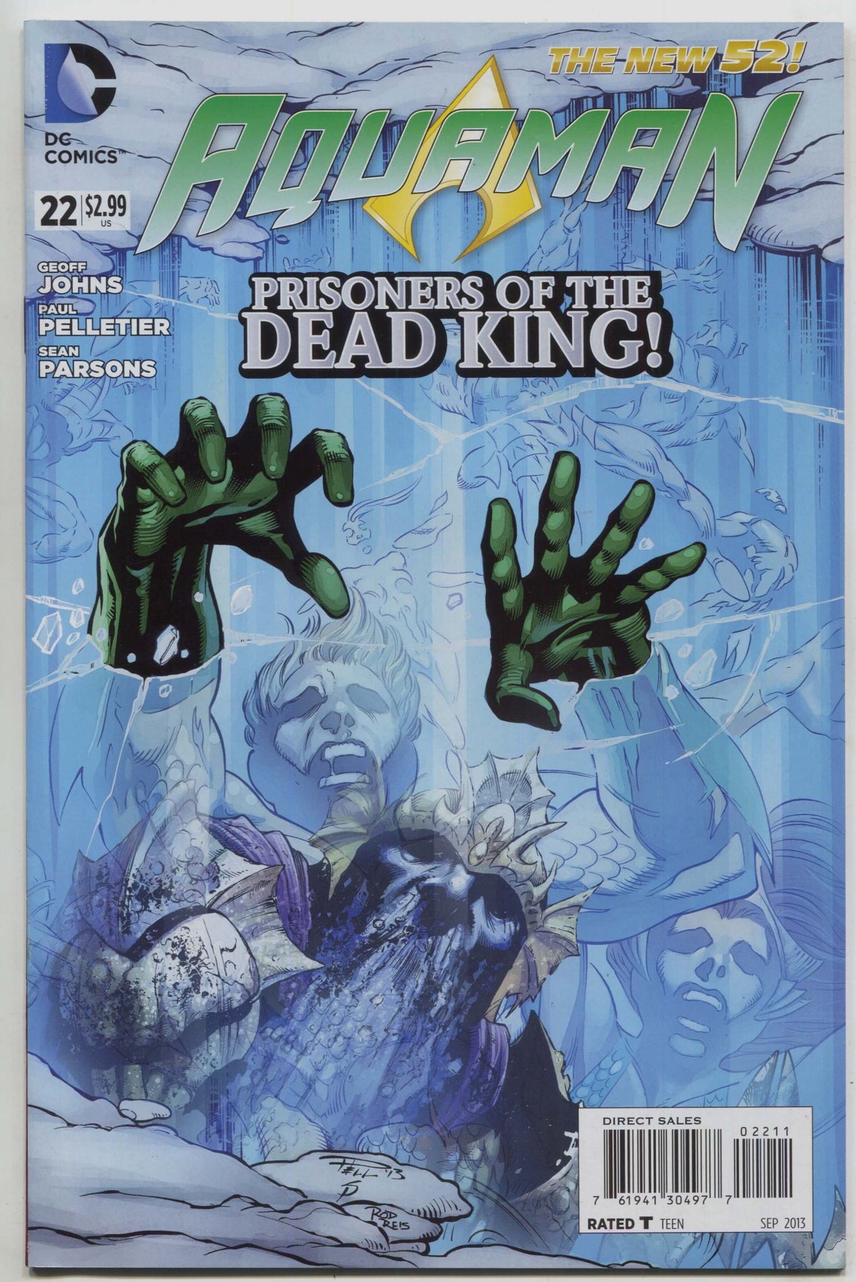 Aquaman 22 A 5th Series DC 2011 NM Paul Pelletier