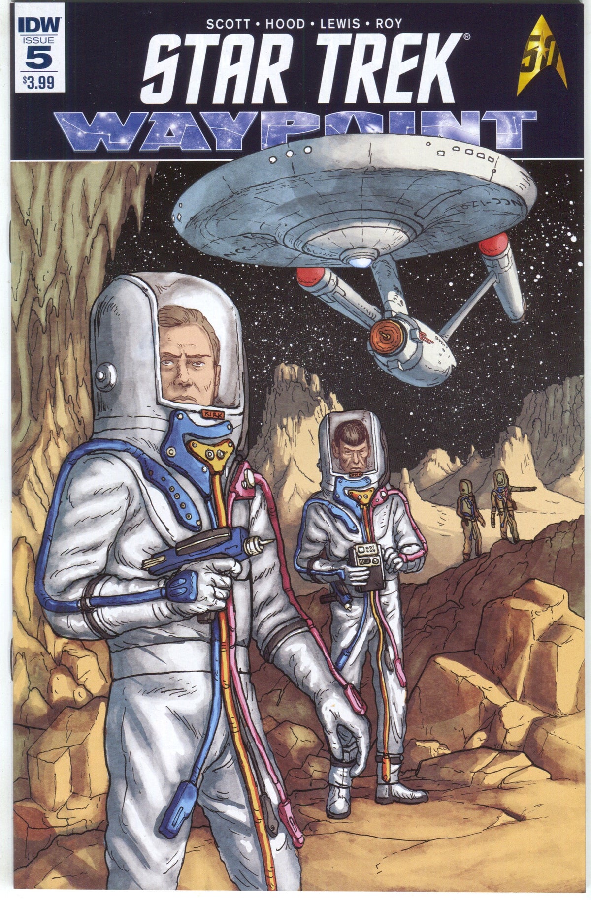 Star Trek Waypoint 5 A IDW 2017 NM Simon Roy