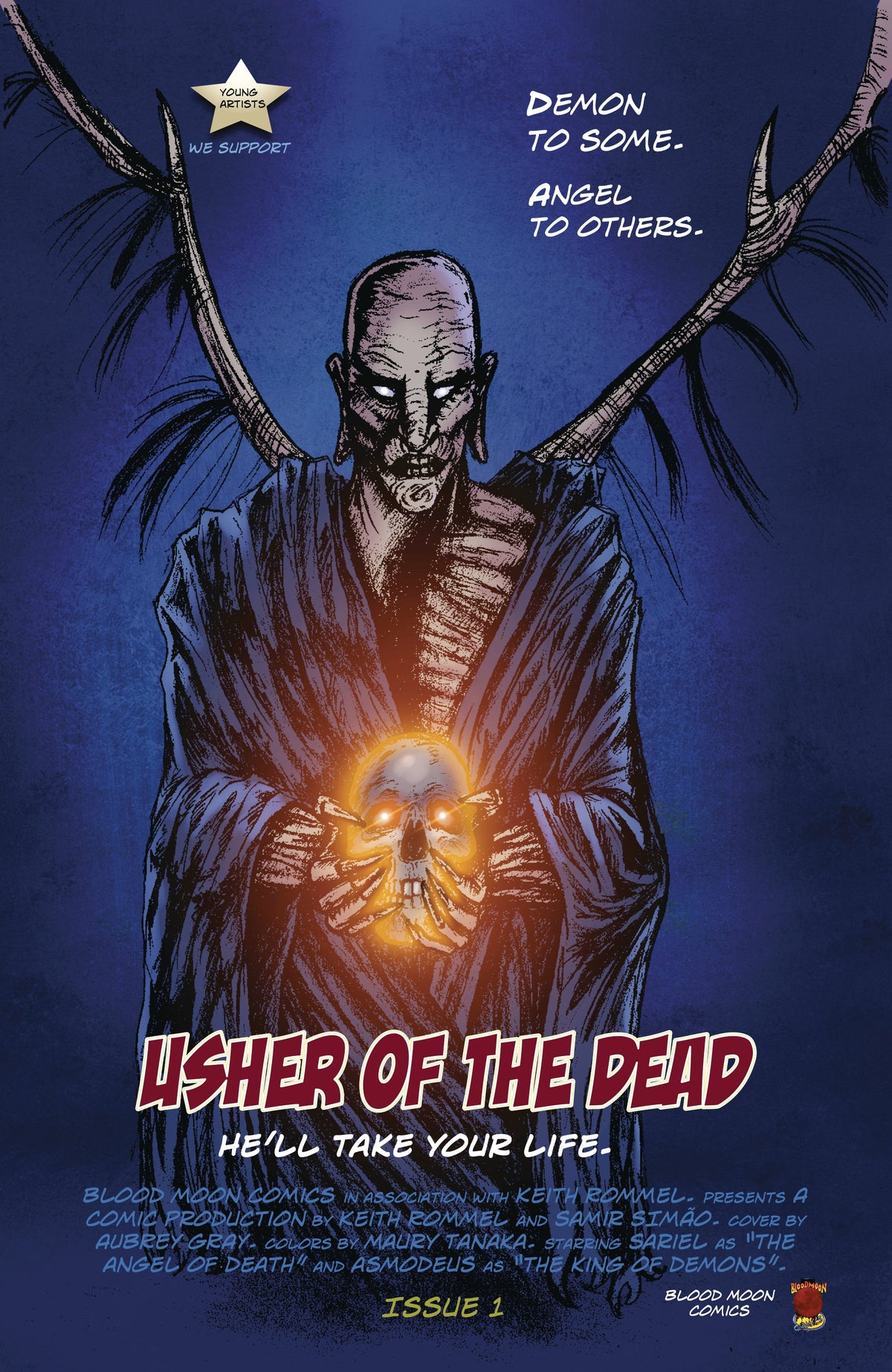 Usher Of The Dead #1 B Gray Homage Variant (Mr) (03/02/2022) Blood Moon