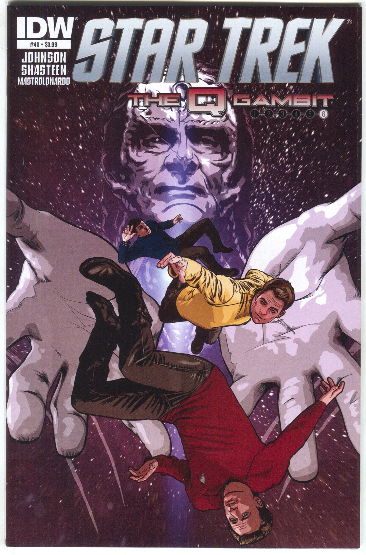 Star Trek 40 A IDW 2014 NM- Tony Shasteen