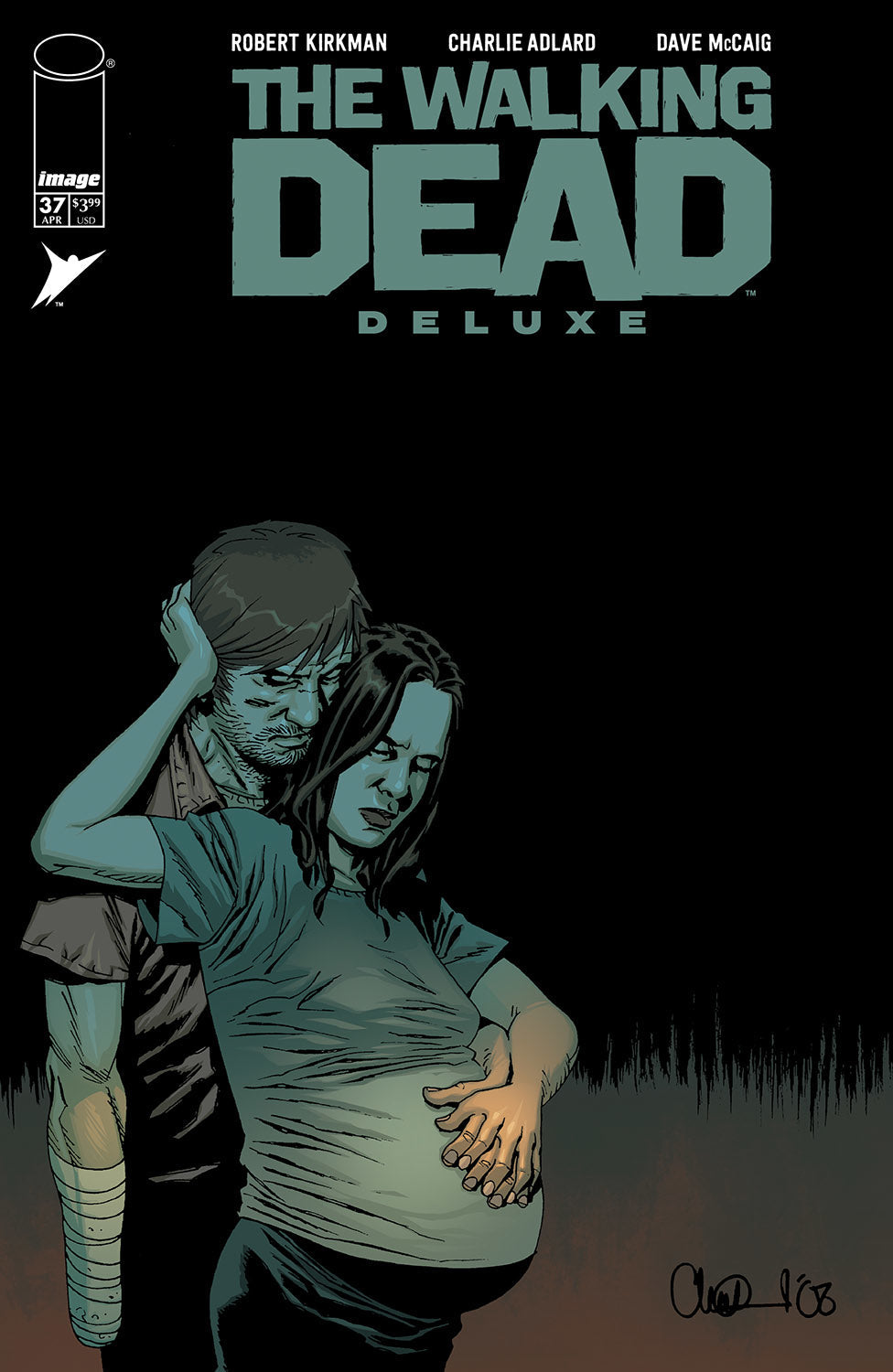 Walking Dead Dlx #37 B Charlie Adlard Variant (Mr) (04/20/2022) Image