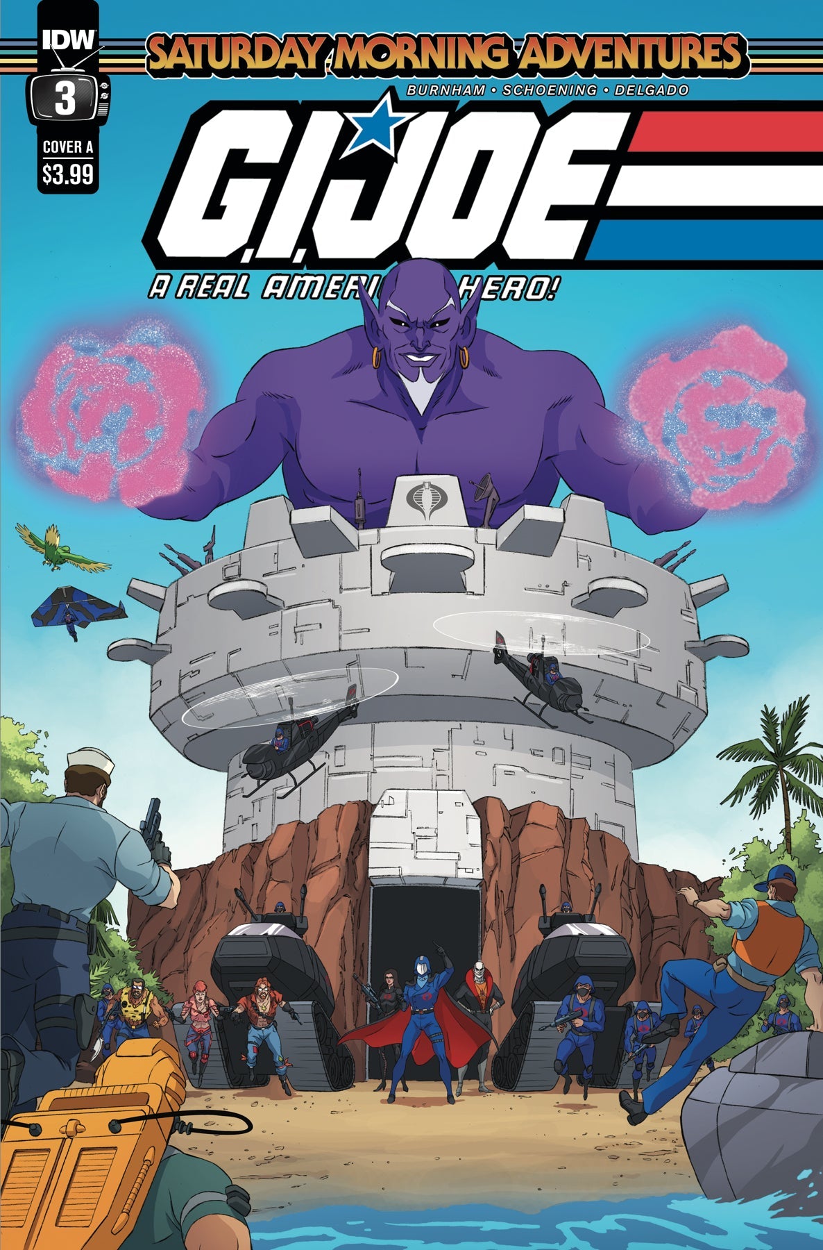 Gi Joe Saturday Morning Adventures #3 (Of 4) A Dan Schoening (04/27/2022) Idw