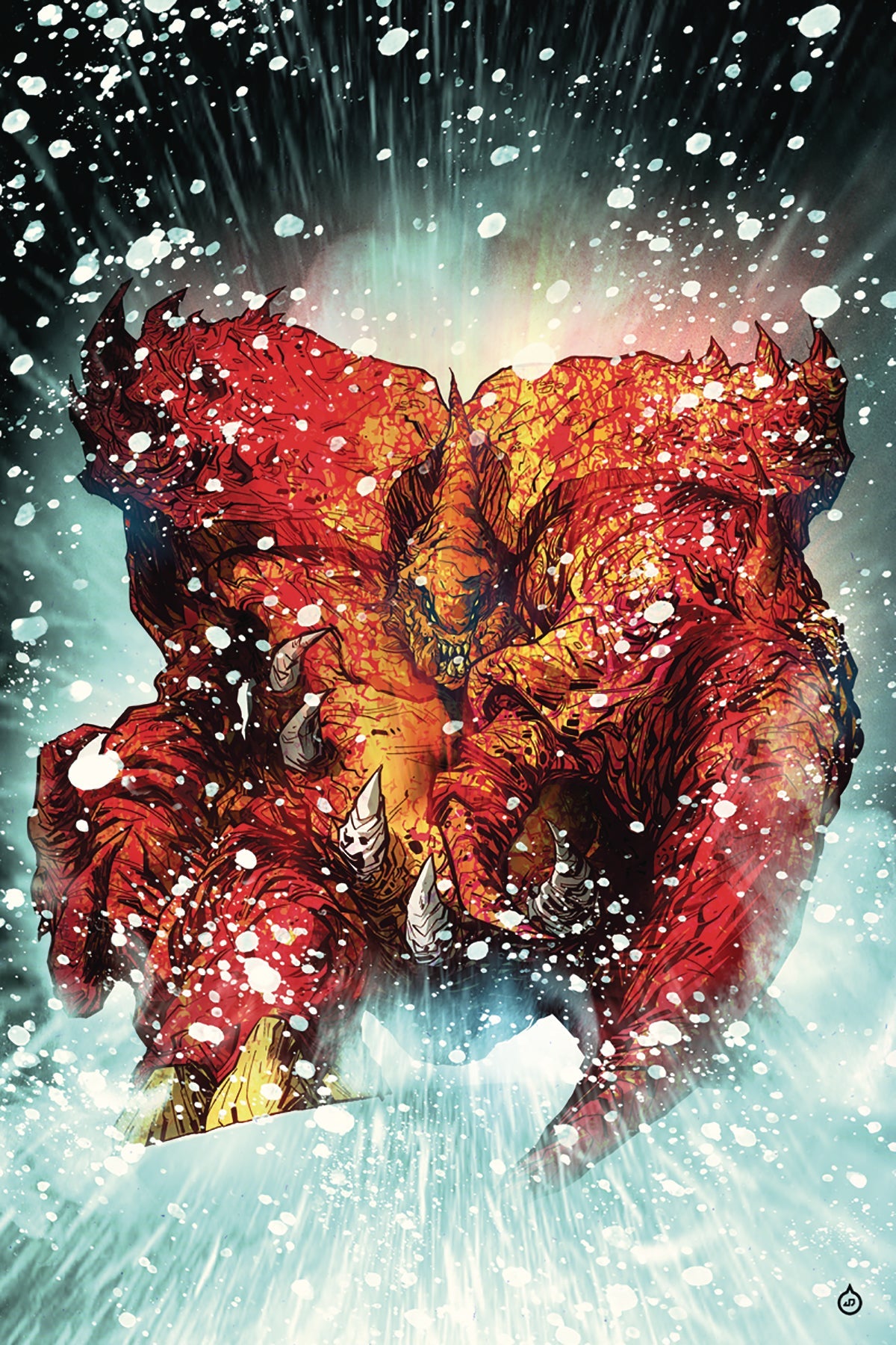 Kaiju Score Steal From Gods #1 B 1:15 Juan Doe Variant (04/13/2022) Aftershock