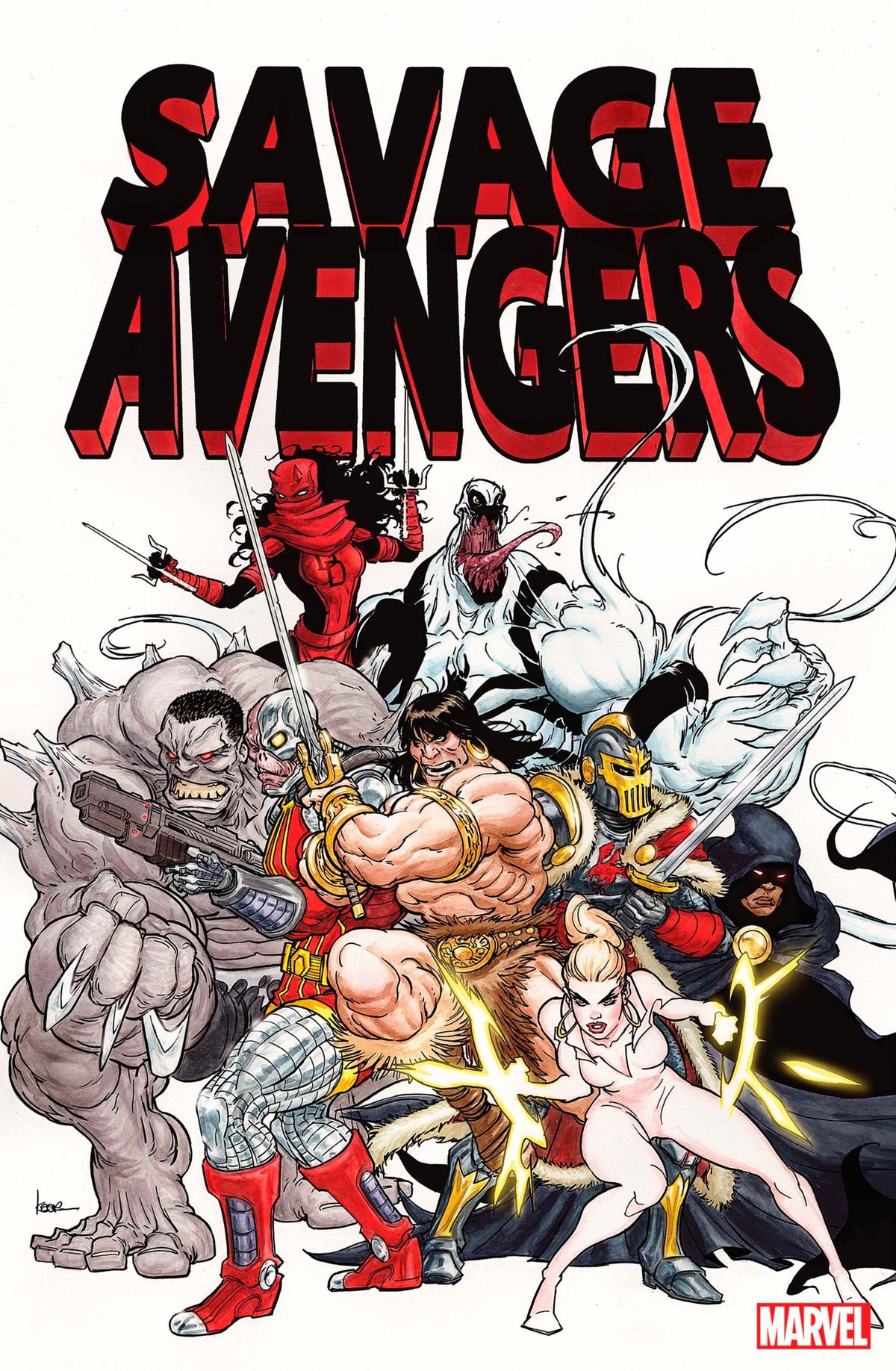 Savage Avengers #1 1:50 Kaare Andrews Variant (05/04/2022) Marvel