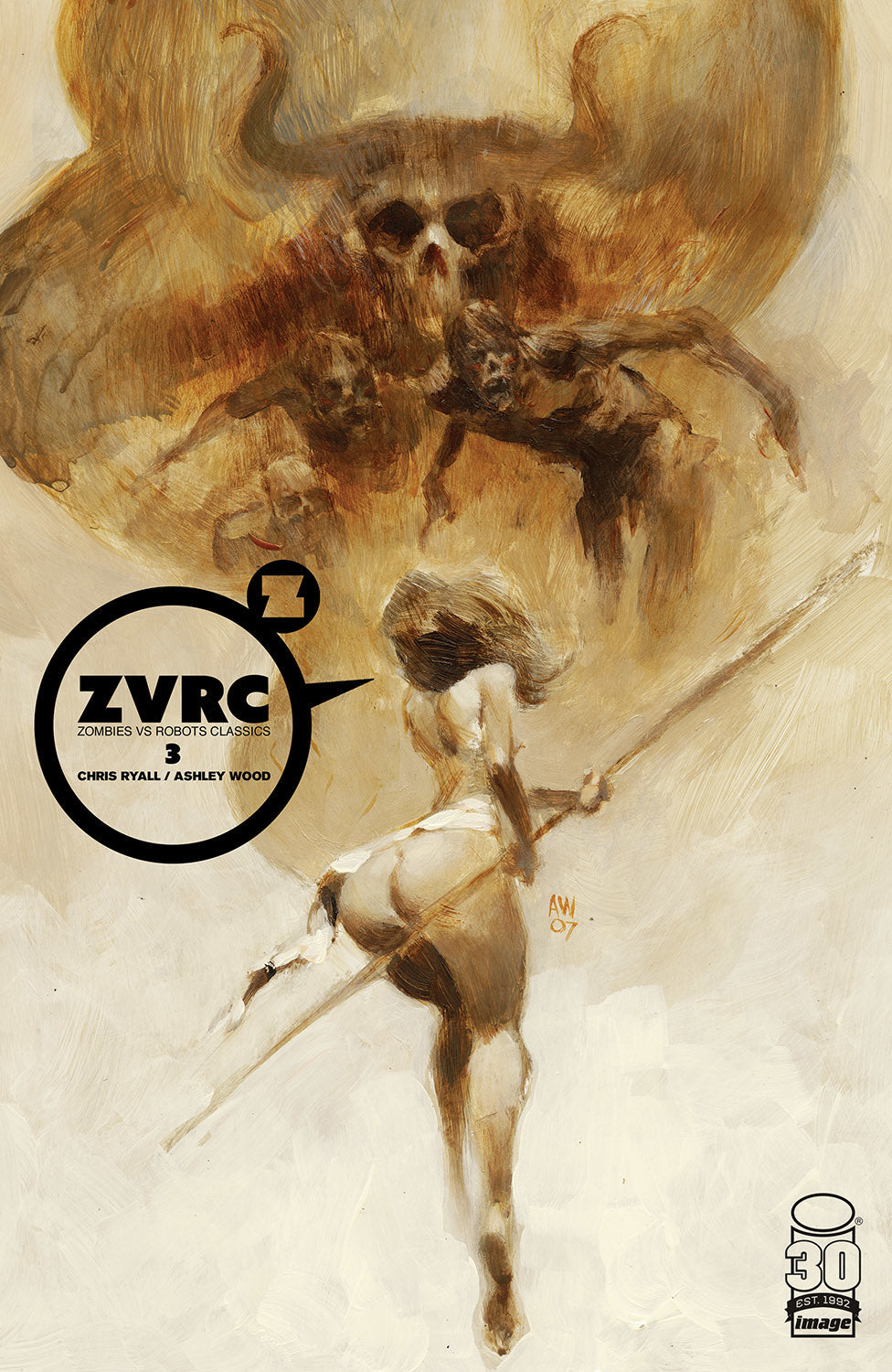 Zvrc Zombies Vs Robots Classic #3 (Of 4) A Ashley Wood (Mr) (05/25/2022) Image