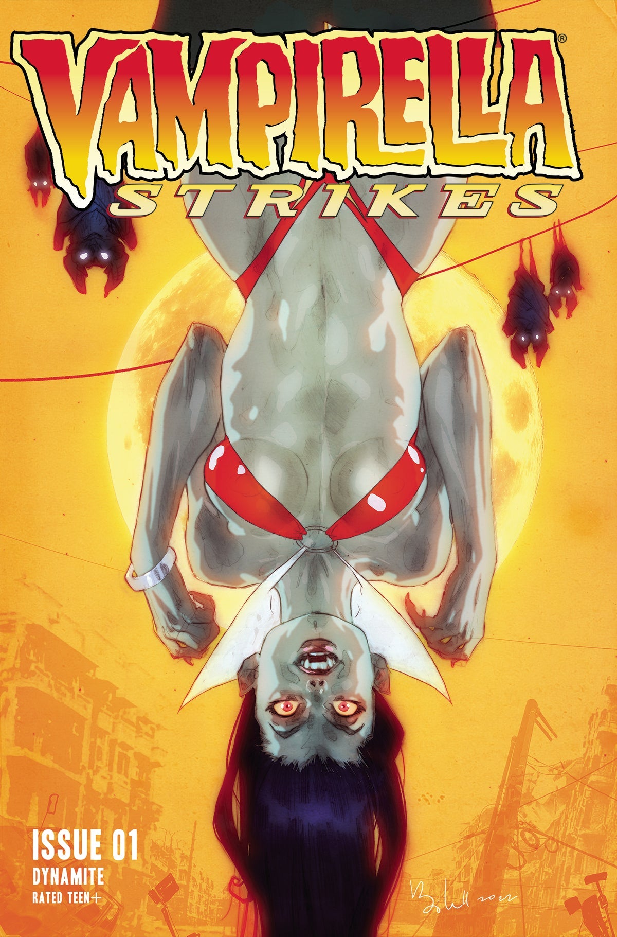 Vampirella Strikes #1 D Ben Caldwell Variant GGA (05/11/2022) Dynamite