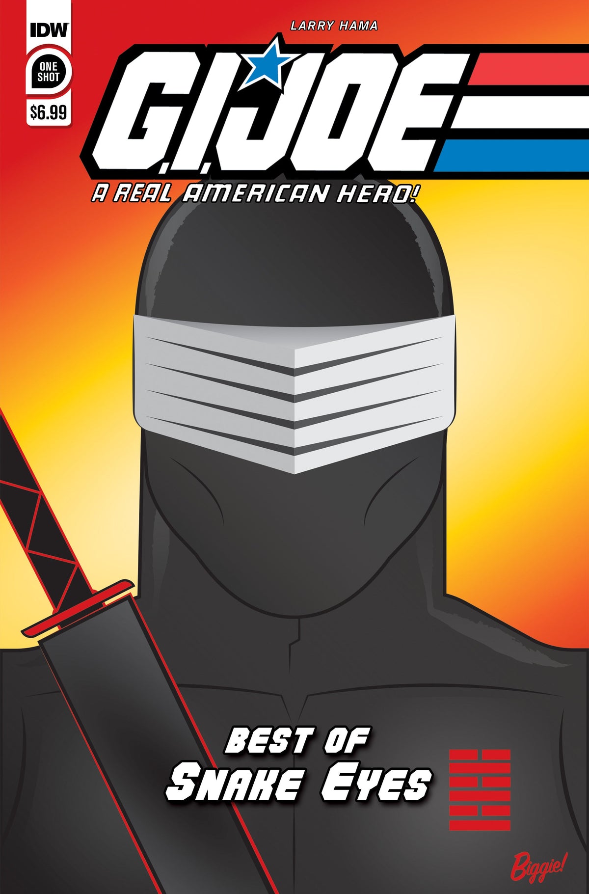 Gi Joe A Real American Hero Best Of Snake Eyes IDW 2022 VF