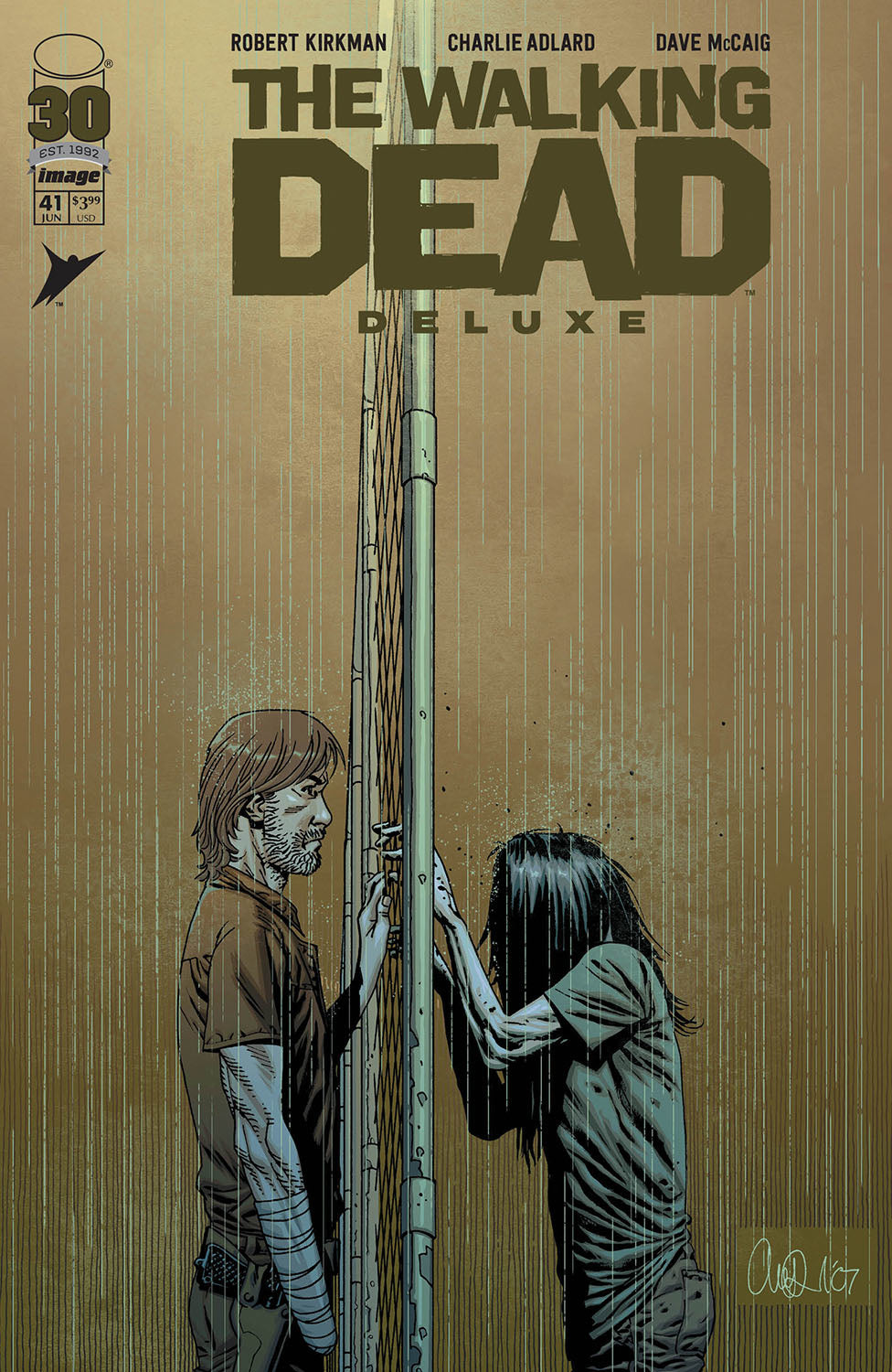 Walking Dead Dlx #41 B Charlie Adlard Variant (Mr) (06/15/2022) Image