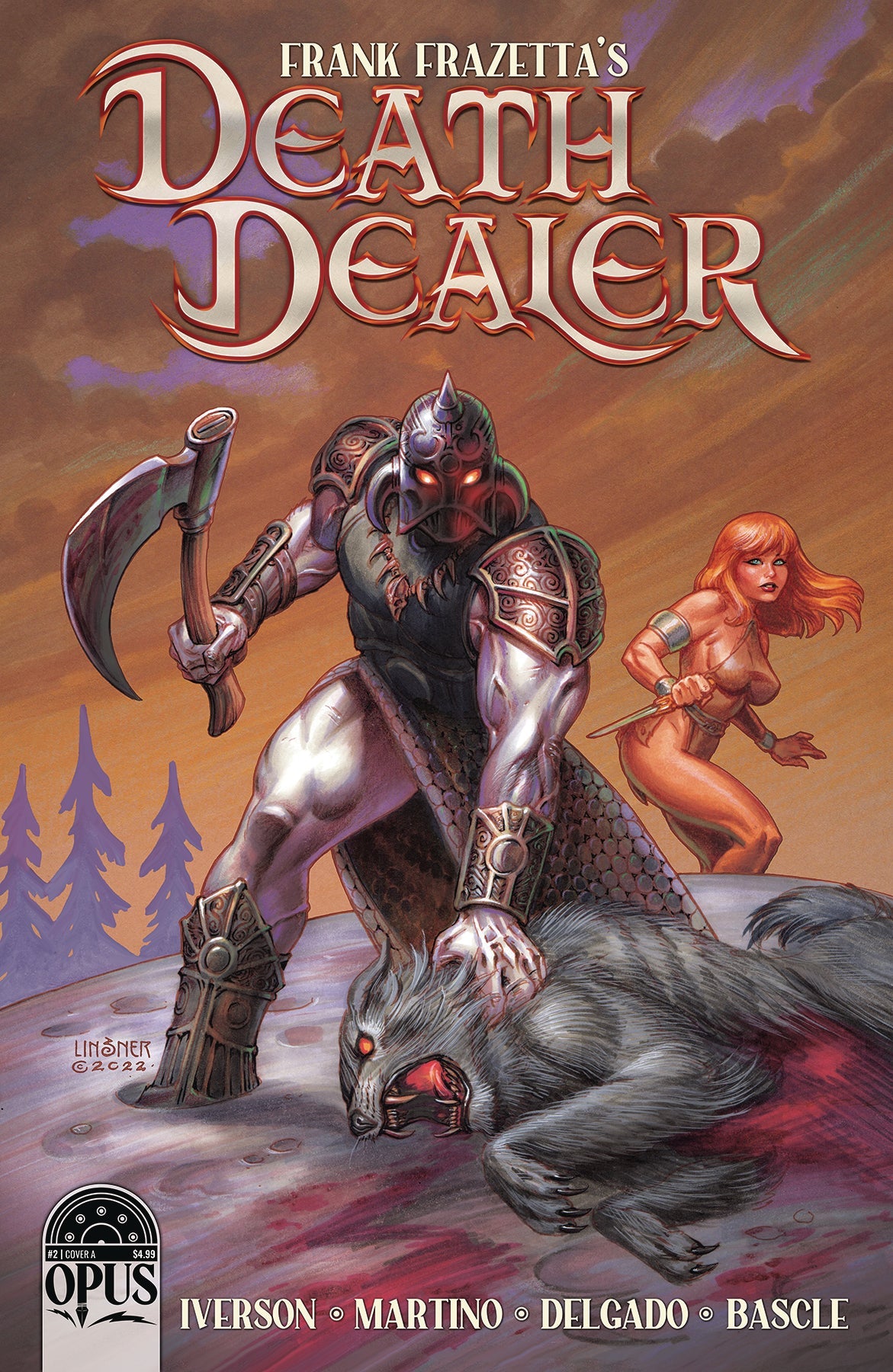 Frank Frazetta Death Dealer #2 A Joseph Michael Linsner (06/08/2022) Opus