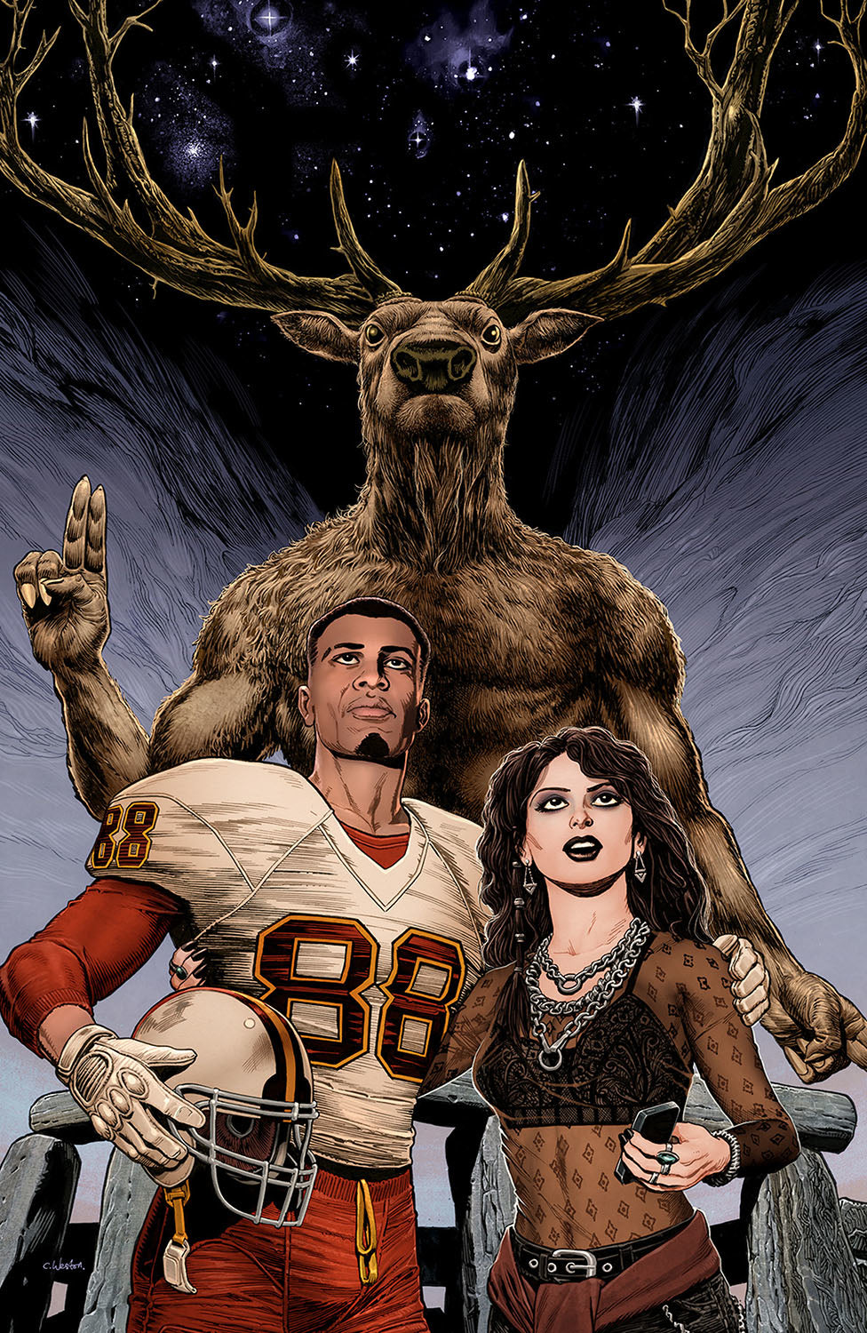 Starhenge Dragon & Boar #1 (Of 6) C Chris Weston Variant (Mr) (07/06/2022) Image