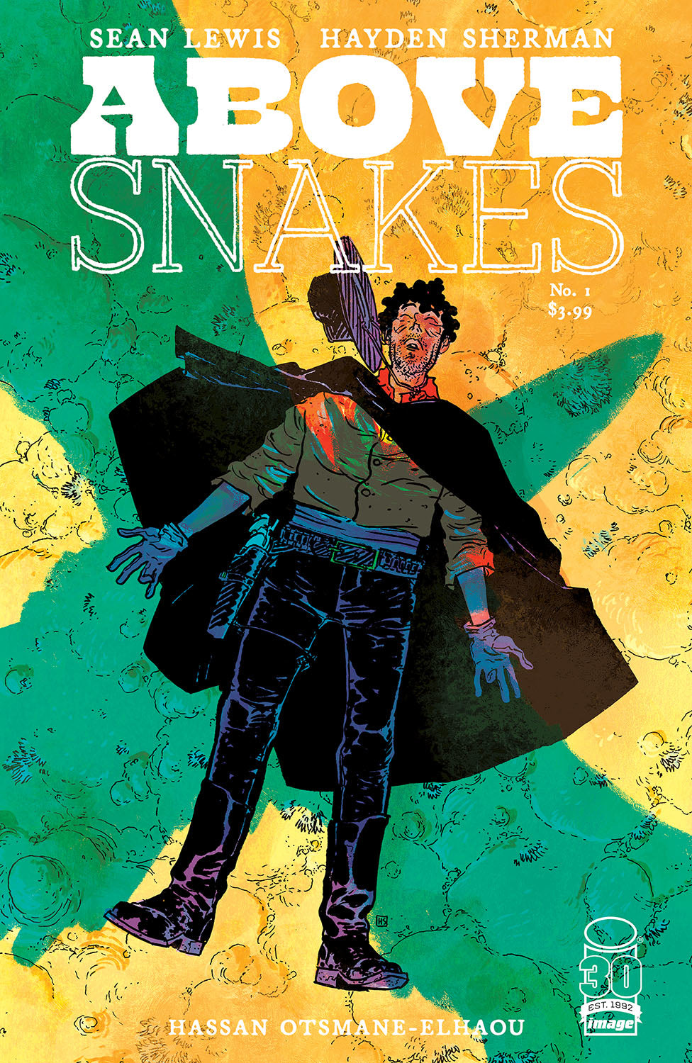 Above Snakes #1 (Of 5) Hayden Sherman Sean Lewis (Mr) (07/13/2022) Image