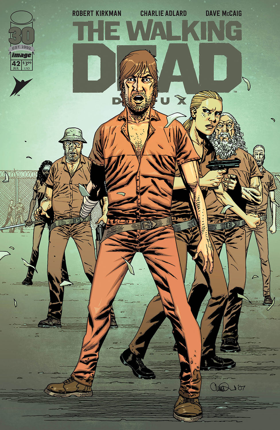 Walking Dead Dlx #42 B Charlie Adlard Variant (Mr) (07/06/2022) Image