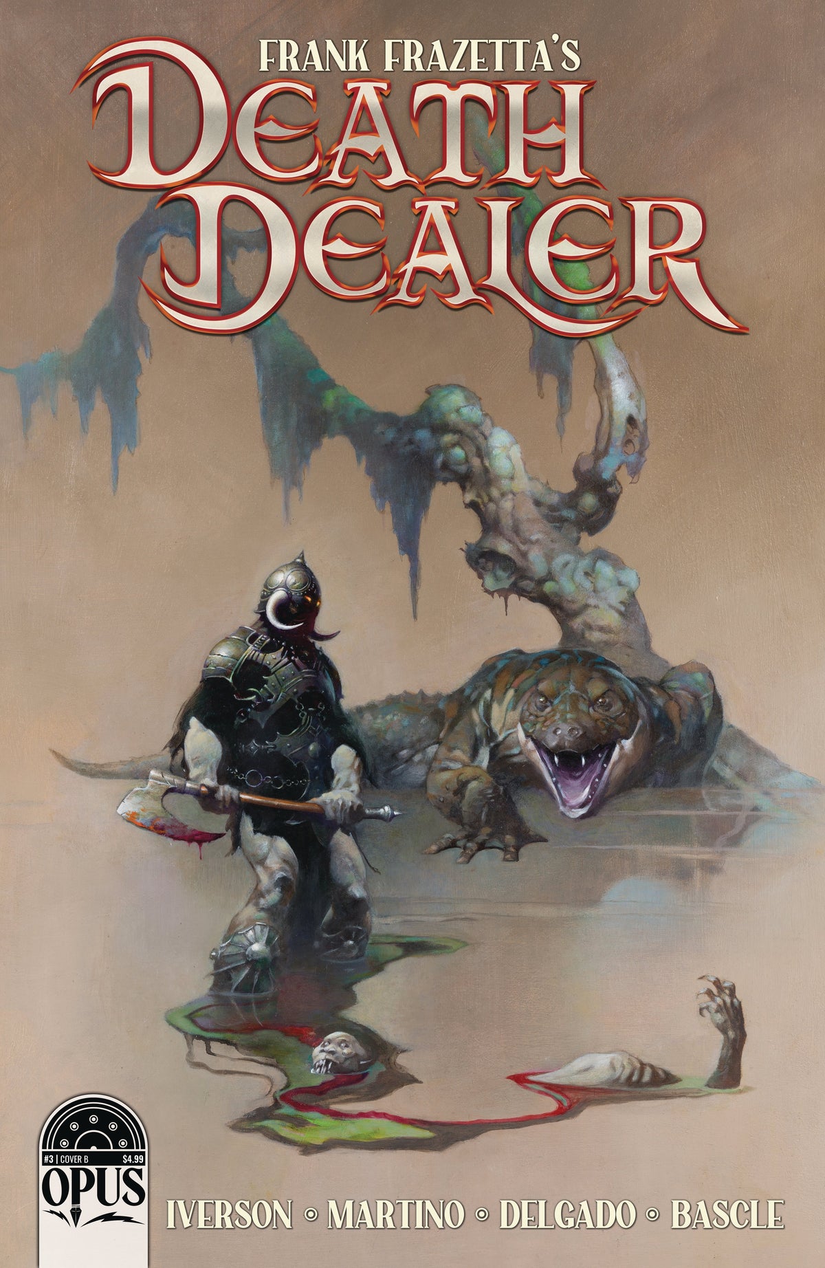 Frank Frazetta Death Dealer #3 B Frazetta (07/13/2022) Opus