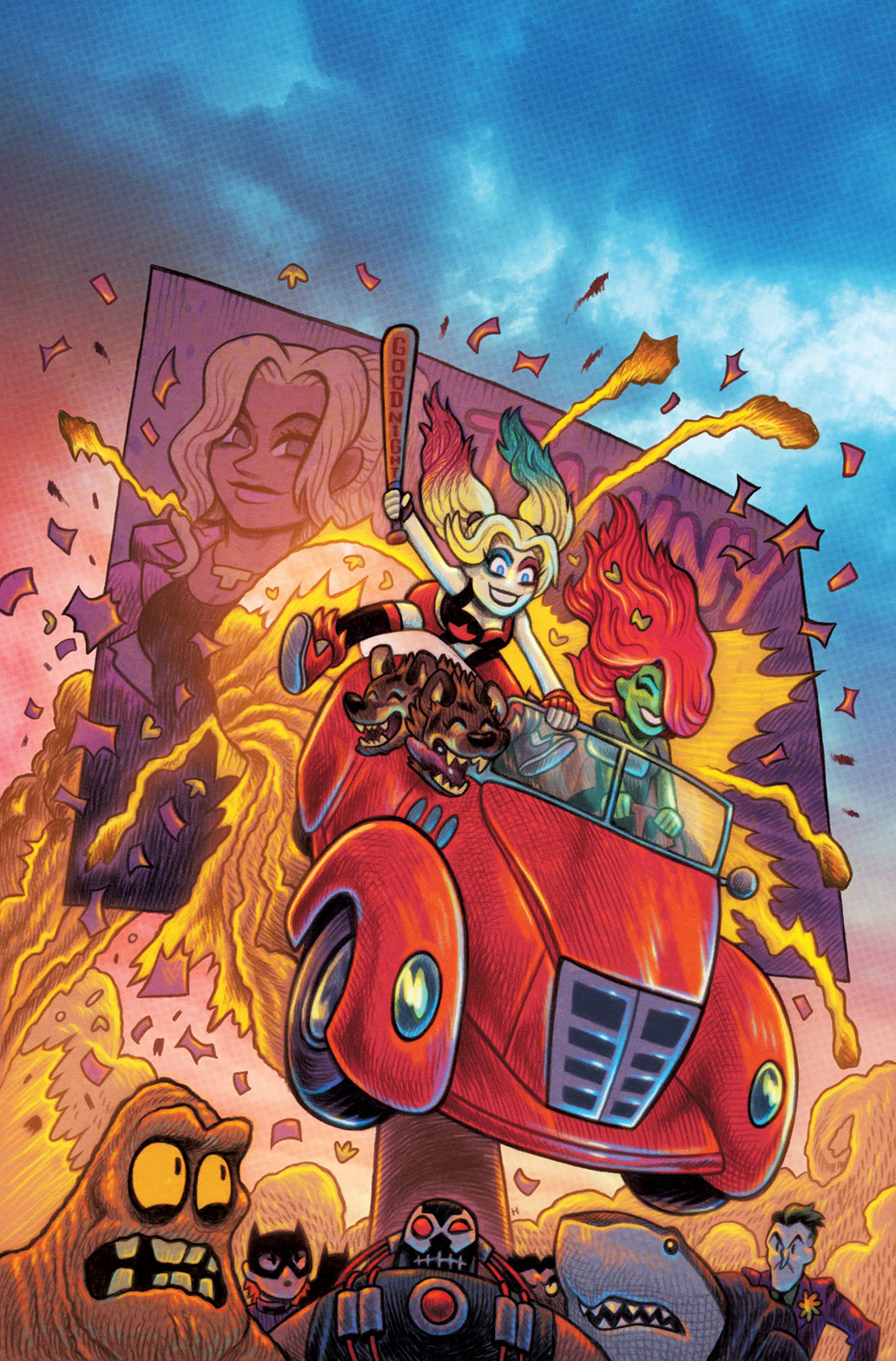 Harley Quinn Animated Series Real Sidekicks Of New Gotham Special #1 (One-Shot) B Dan Hipp Variant (08/30/2022) Dc