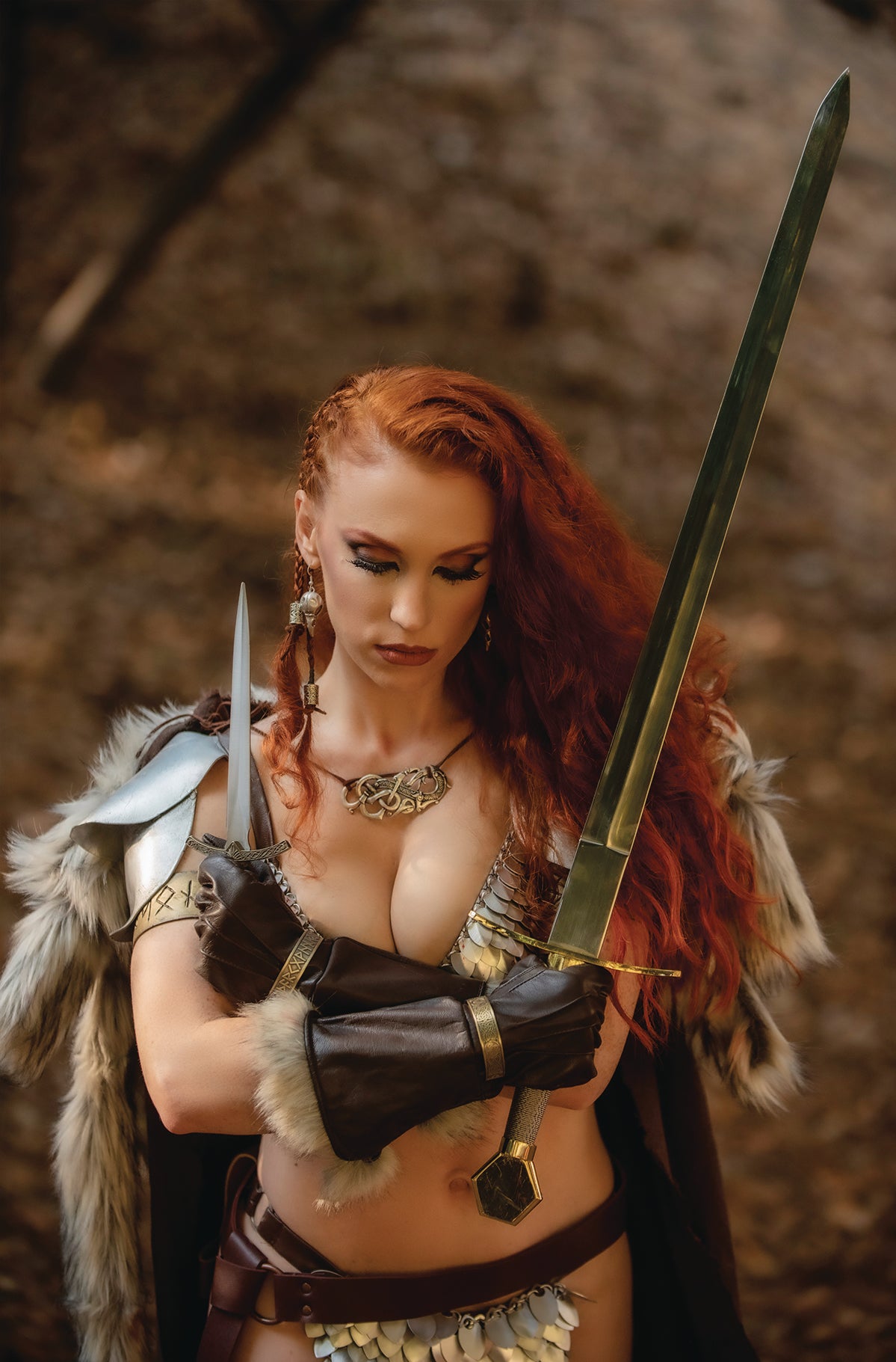 Immortal Red Sonja #5 H 1:20 Cosplay Virgin Variant (08/17/2022) Dynamite