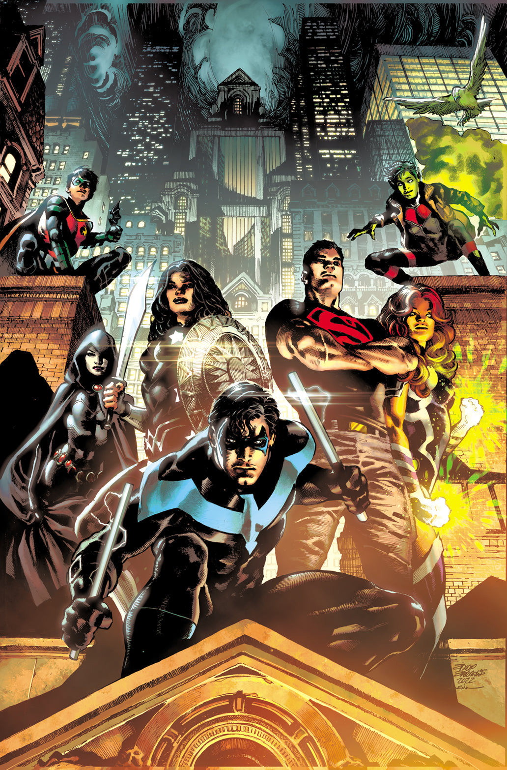 Titans United Bloodpact #1 (Of 6) A Eddy Barrows Cavan Scott (09/20/2022) Dc