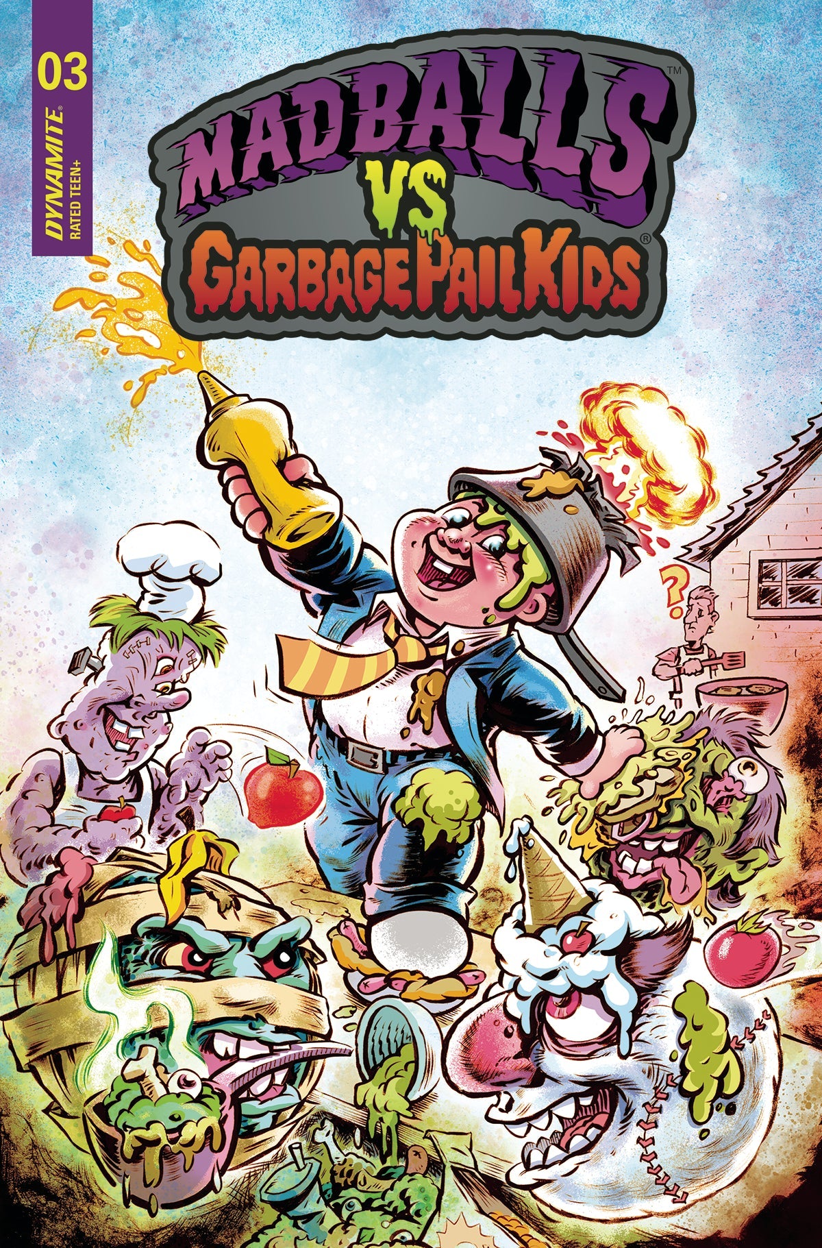 Madballs Vs Garbage Pail Kids #3 B Jason Crosby Variant (09/14/2022) Dynamite