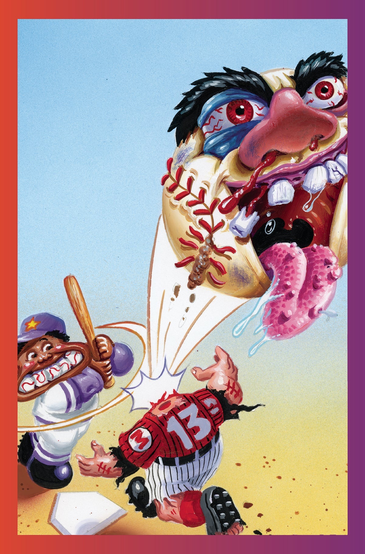Madballs Vs Garbage Pail Kids #3 G 1:30 Trading Card Virgin Variant (09/14/2022) Dynamite