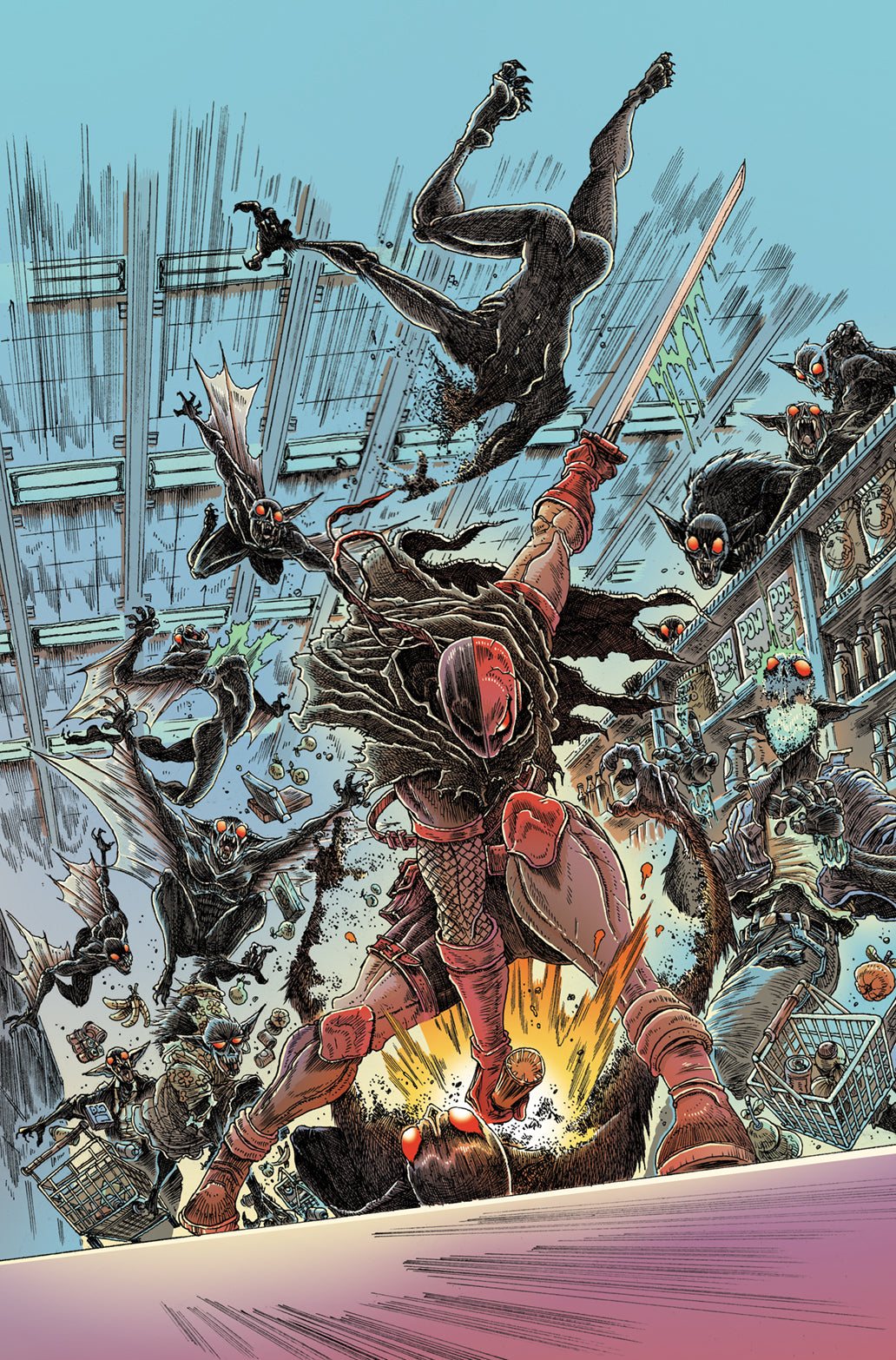 Dc Vs Vampires All-Out War #4 (Of 6) C 1:25 James Stokoe Card Stock Variant (10/18/2022) Dc
