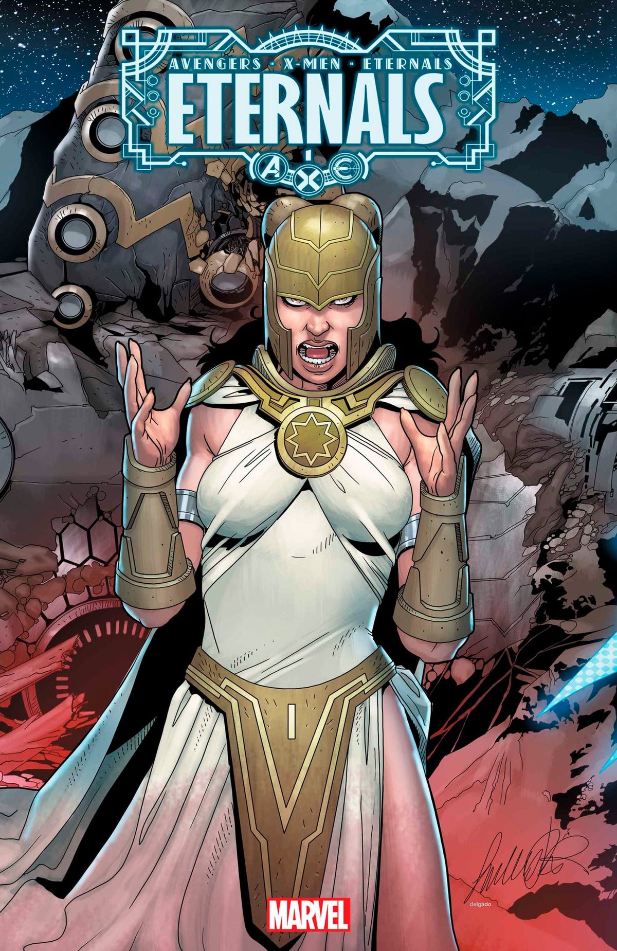 Axe Eternals #1 B Salvador Larroca Connecting Variant (10/12/2022) Marvel