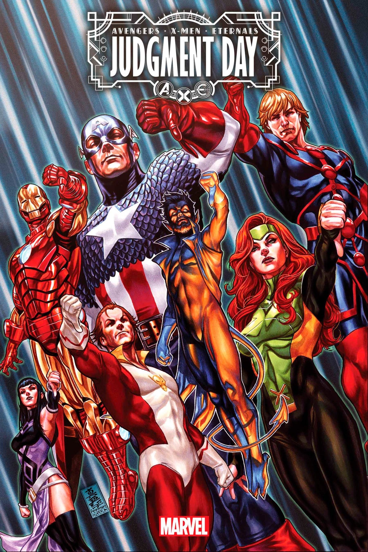 Axe Judgment Day #6 A (Of 6) Mark Brooks Kieron Gillen (10/26/2022) Marvel