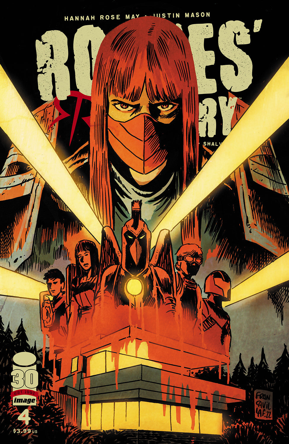 Rogues Gallery #4 B Francesco Francavilla Variant (Mr) (10/26/2022) Image