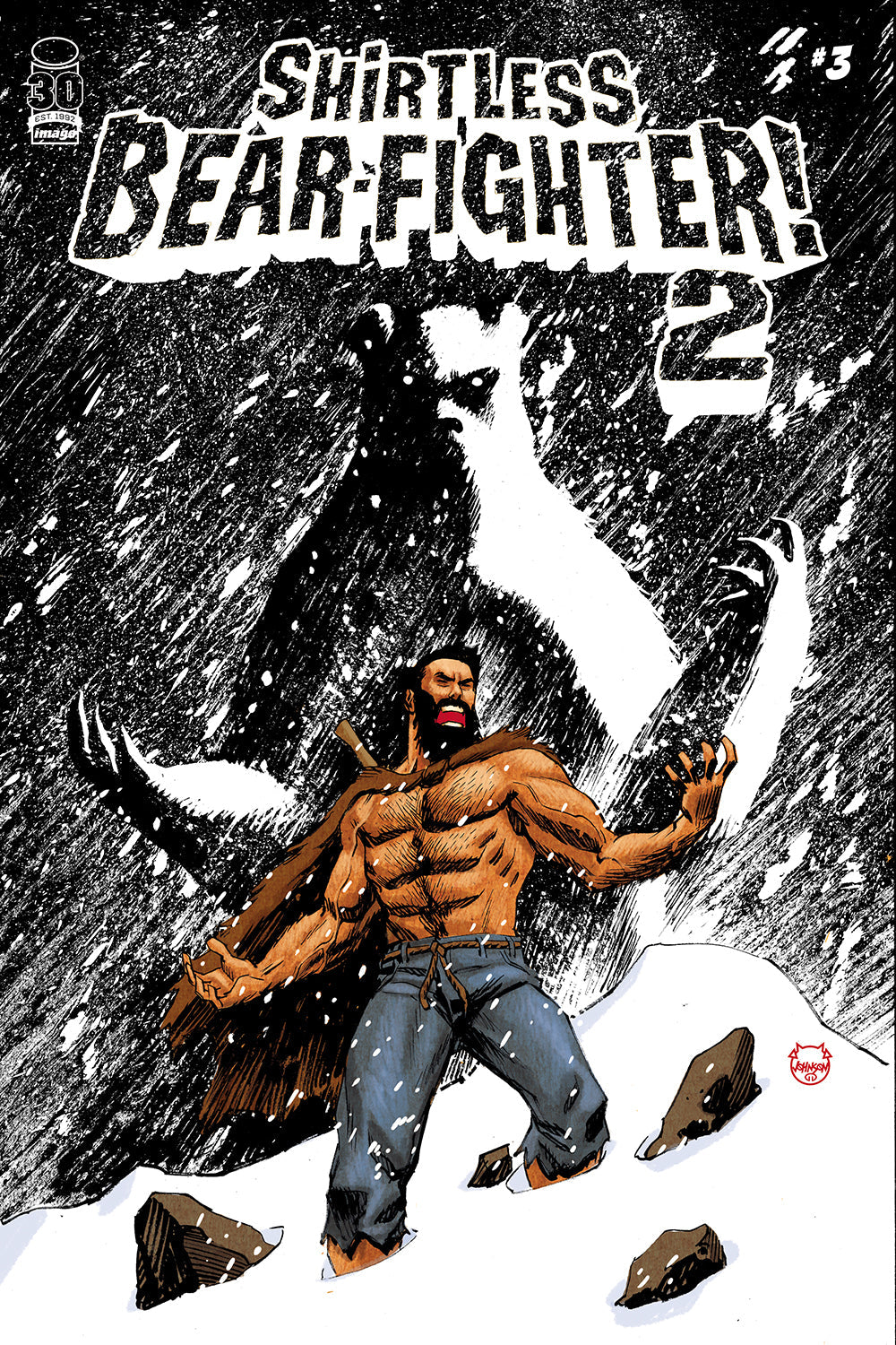 Shirtless Bear-Fighter 2 #3 (Of 7) A Dave Johnson Jody LeHeup (10/19/2022) Image