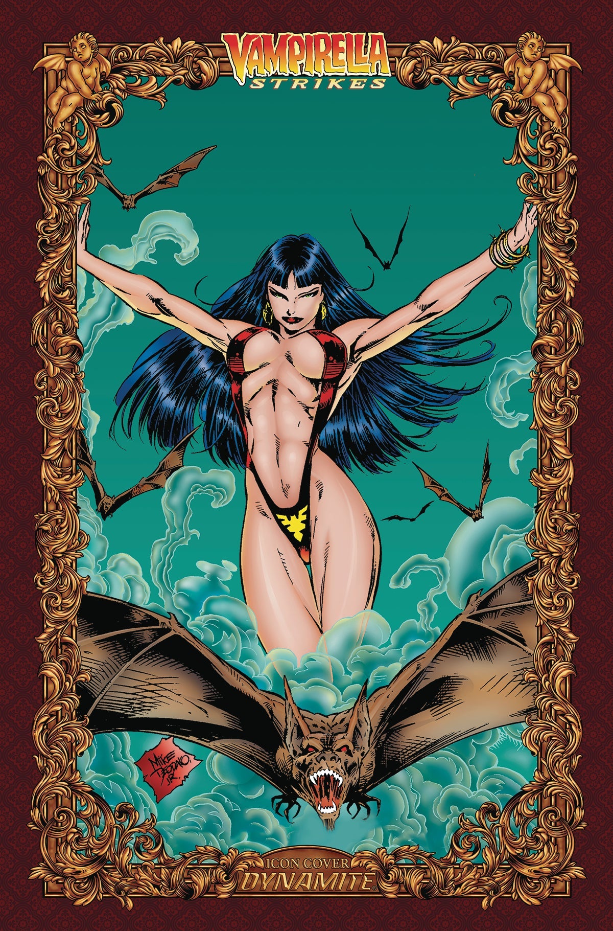 Vampirella Strikes #6 F 1:10 Mike Deodato Jr Modern Icon Variant (10/19/2022) Dynamite