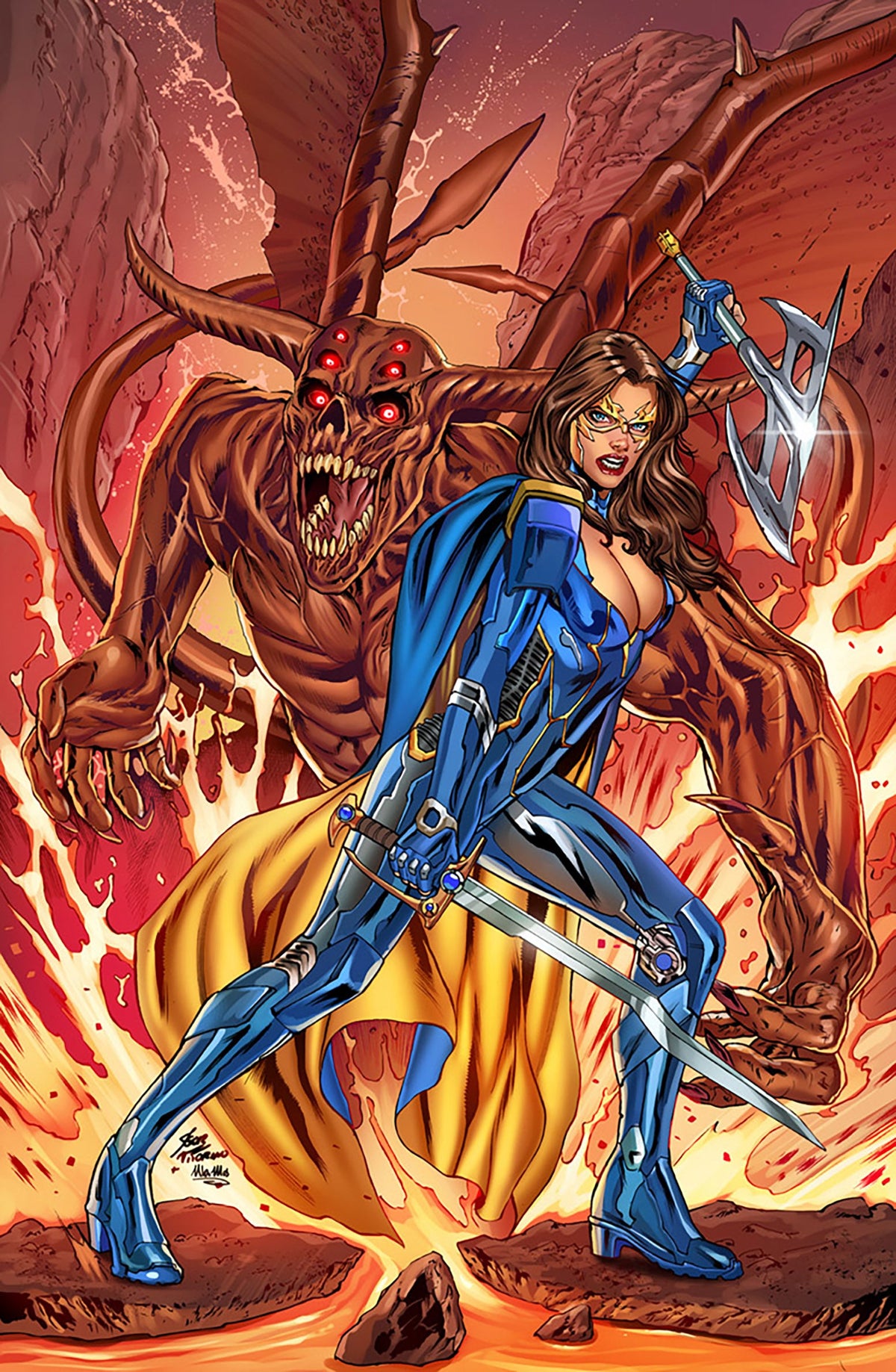 Belle Annual Depths Of Tartarus A Igor Vitorino (10/19/2022) Zenescope