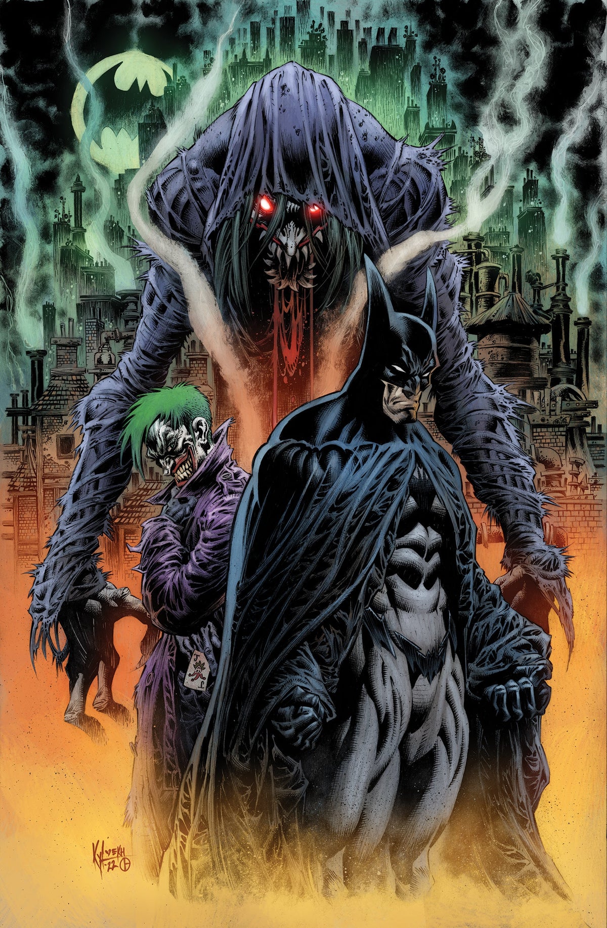 Batman & The Joker The Deadly Duo #1 (Of 7) D 1:25 Kyle Hotz Variant (Mr) (11/01/2022) Dc