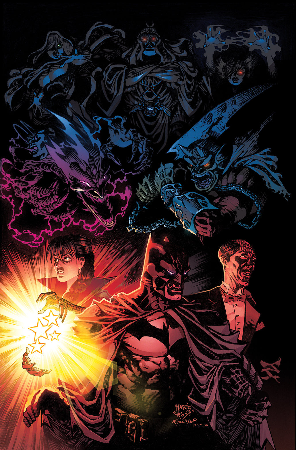 Batman Vs Robin #3 (Of 5) E 1:25 Mario Fox Foccillo Era Card Stock Variant (11/08/2022) Dc