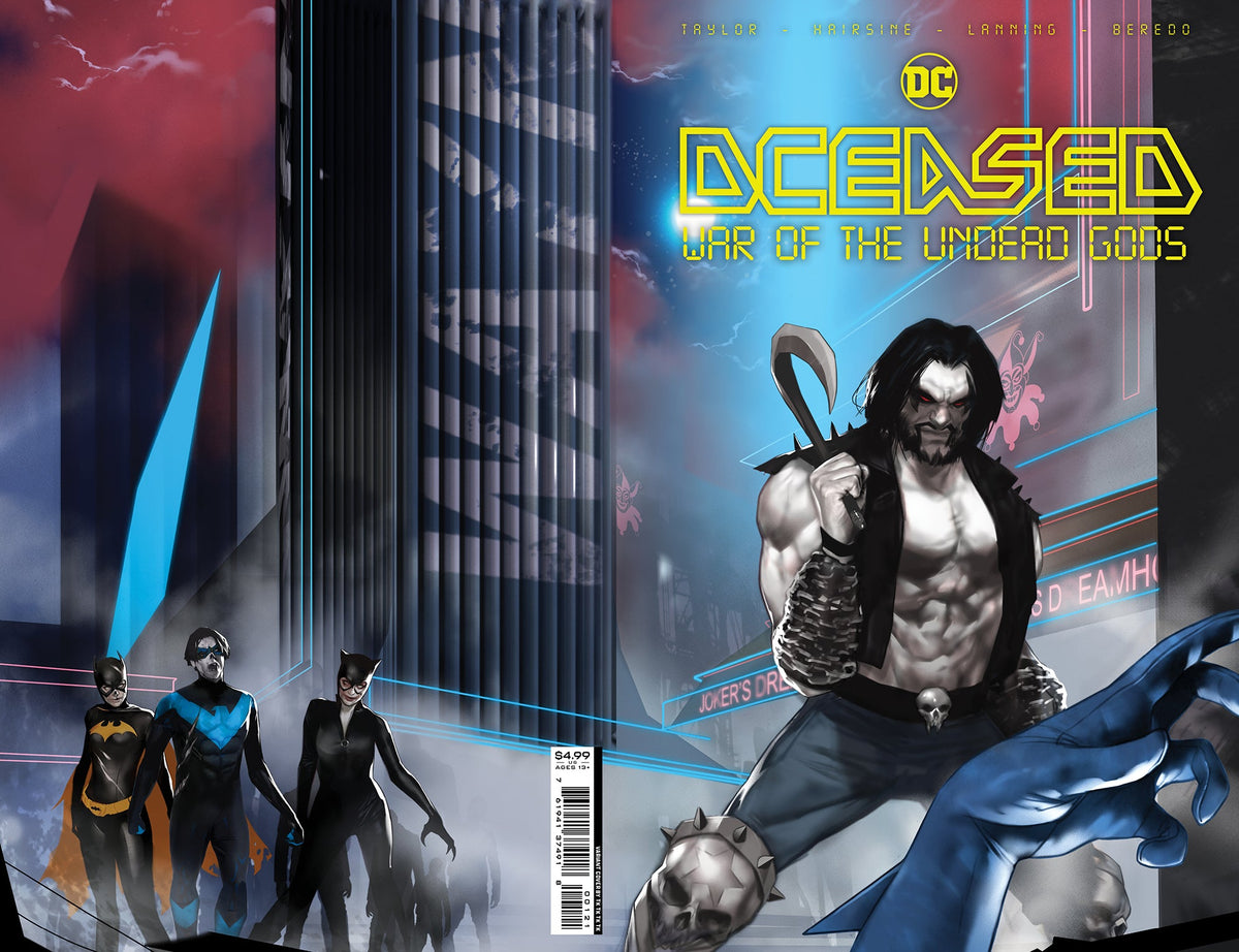 Dceased War Of The Undead Gods #5 (Of 8) B Ben Oliver Homage Wraparound Card Stock Variant (12/20/2022) Dc