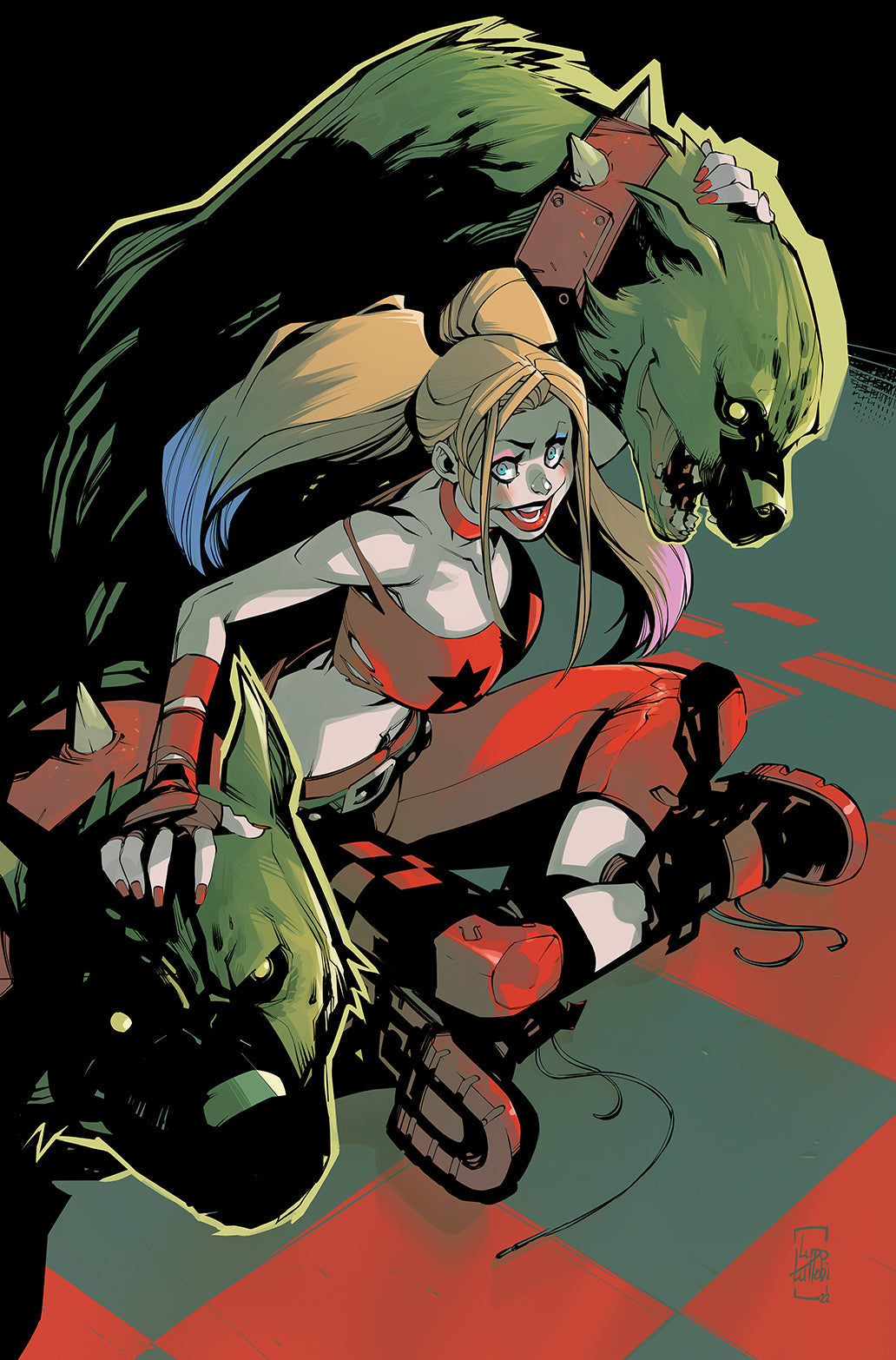 Harley Quinn #24 E 1:50 Ludo Lullabi Card Stock Variant (11/22/2022) Dc