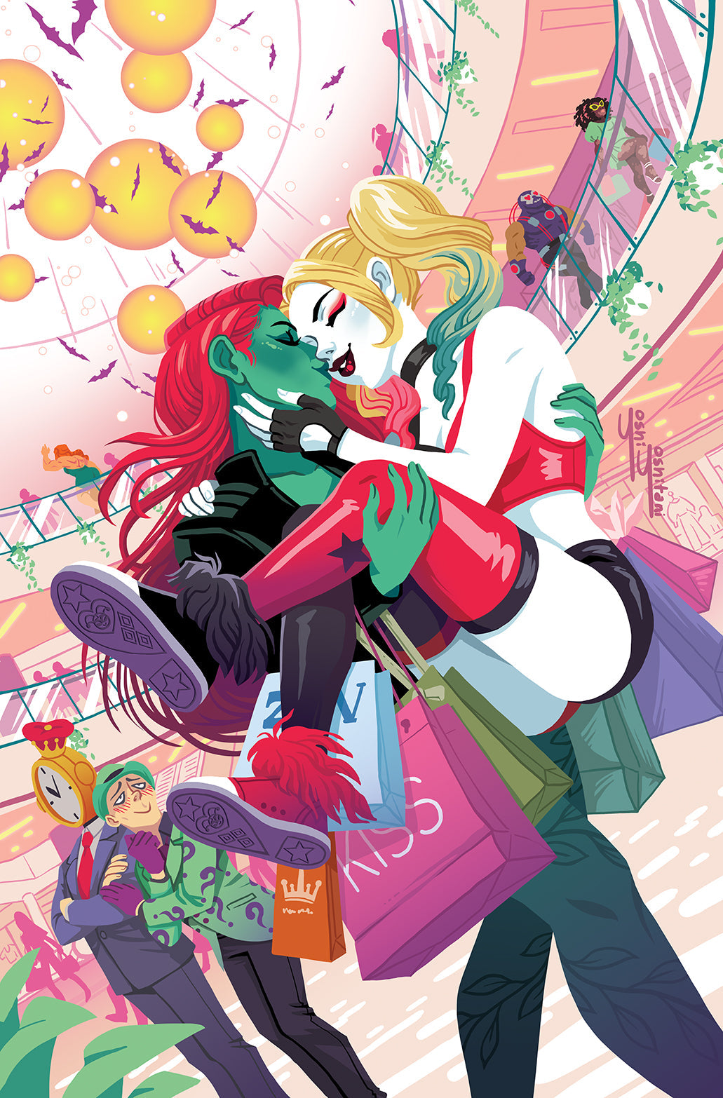 Harley Quinn The Animated Series Legion Of Bats #2 (Of 6) A Yoshi Yoshitani Tee Franklin (Mr) (11/15/2022) Dc