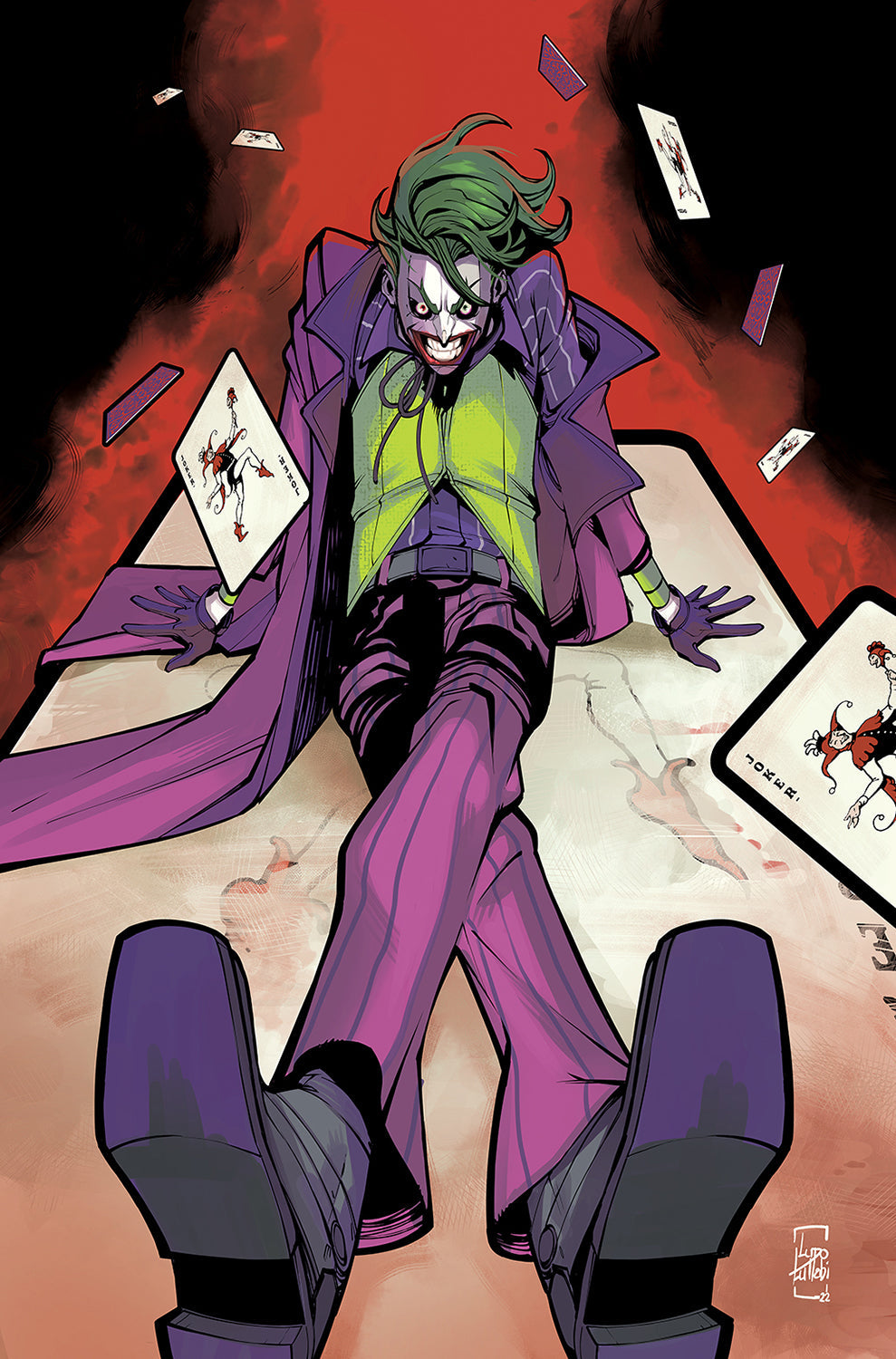 Joker The Man Who Stopped Laughing #3 E 1:25 Ludo Lullabi Variant (12/06/2022) Dc