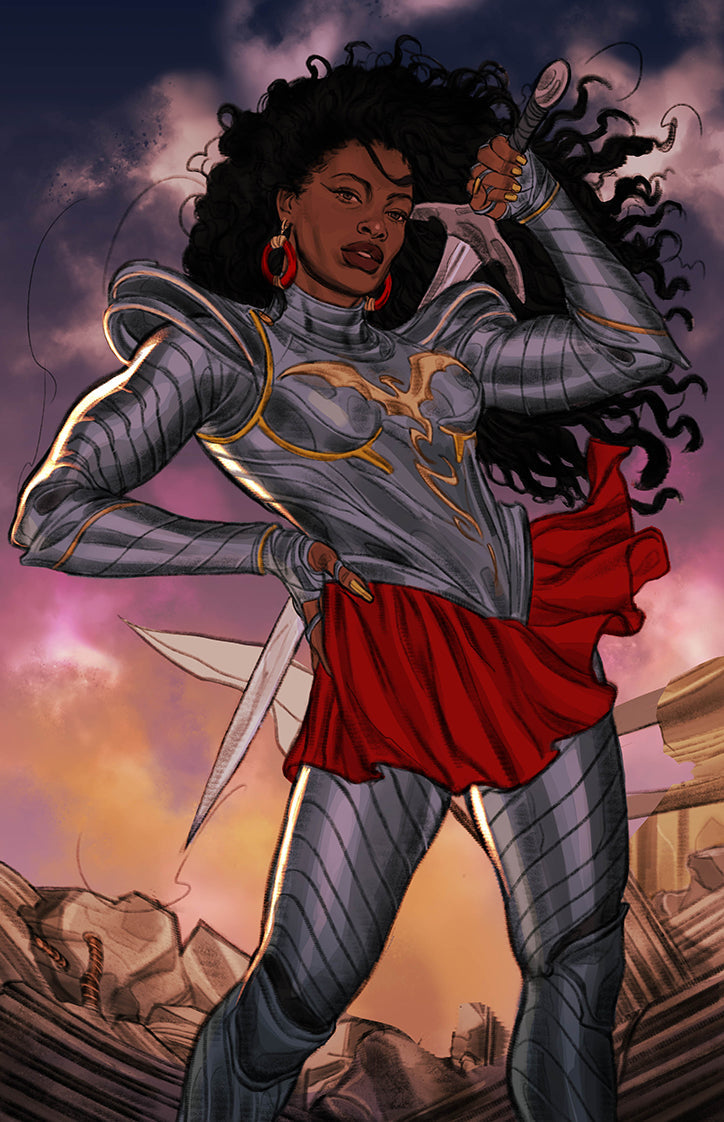 Nubia And The Justice League Special #1 (One Shot) C Joshua Sway Swaby Nubia 50Th Anniversary Ca (11/29/2022) Dc