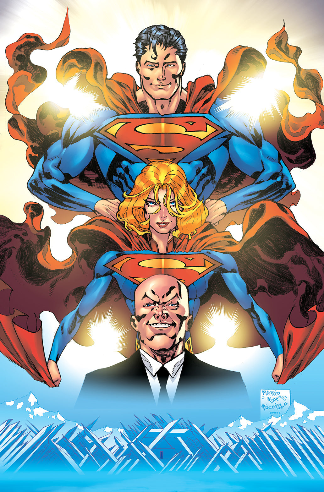Superman Kal-El Returns Special #1 (One Shot) C 1:25 Mario Fox Foccillo Card Stock Variant (Dark (11/29/2022) Dc