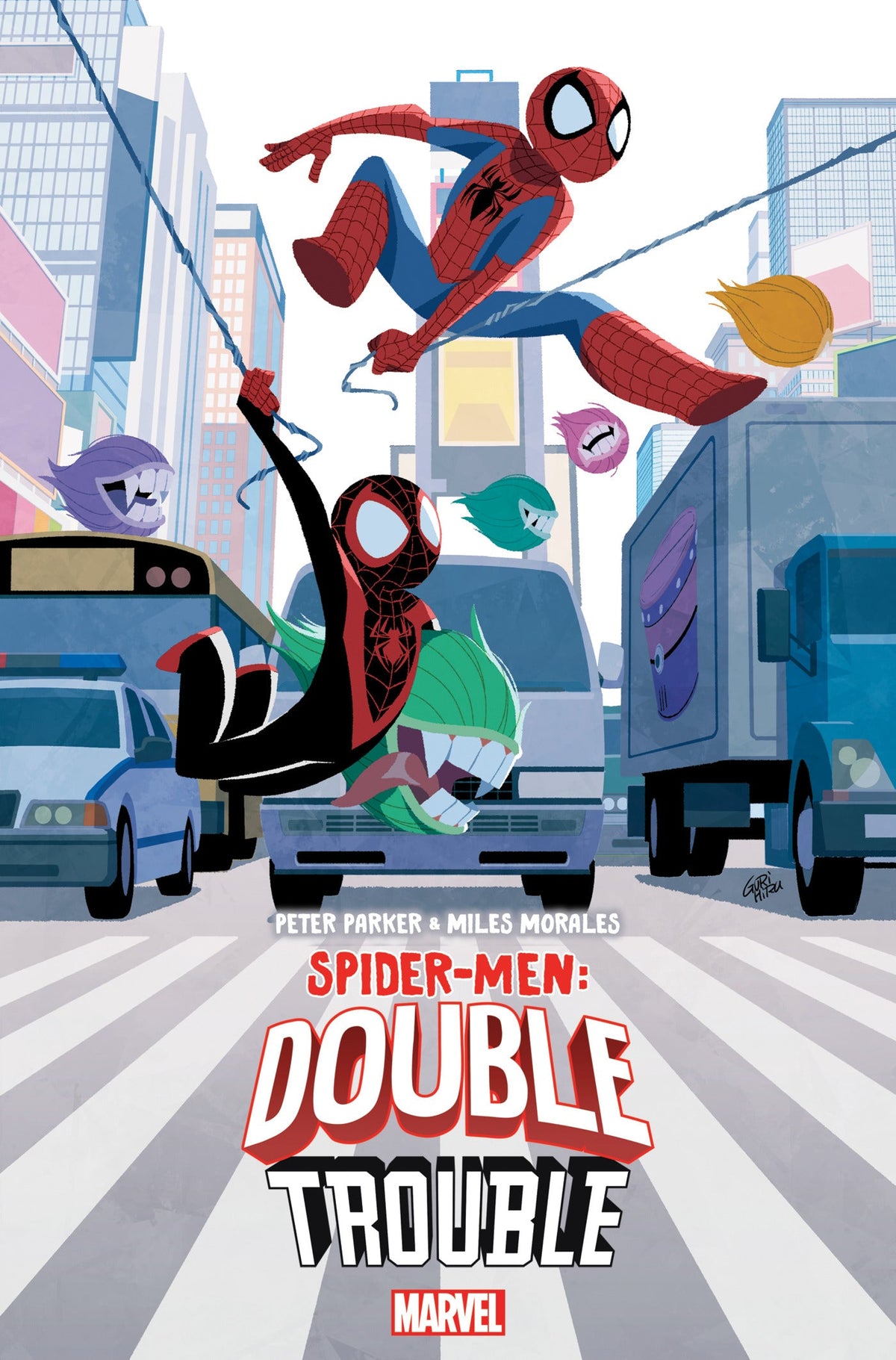 Peter Parker & Miles Morales Spider-Men Double Trouble #1 A Gurihiru Mariko Tamaki (11/30/2022) Marvel