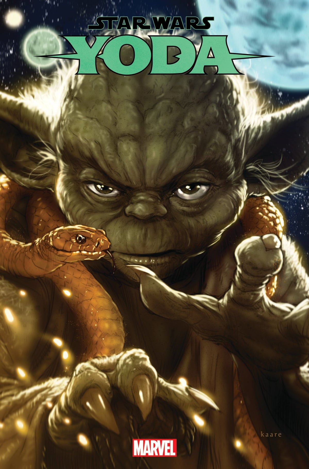 Star Wars Yoda #1 D 1:25 Kaare Andrews Variant (11/23/2022) Marvel