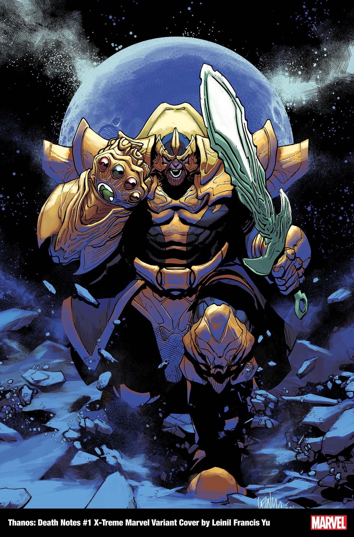 Thanos Death Notes #1 B Leinil Francis Yu X-Treme Marvel Variant (11/30/2022) Marvel