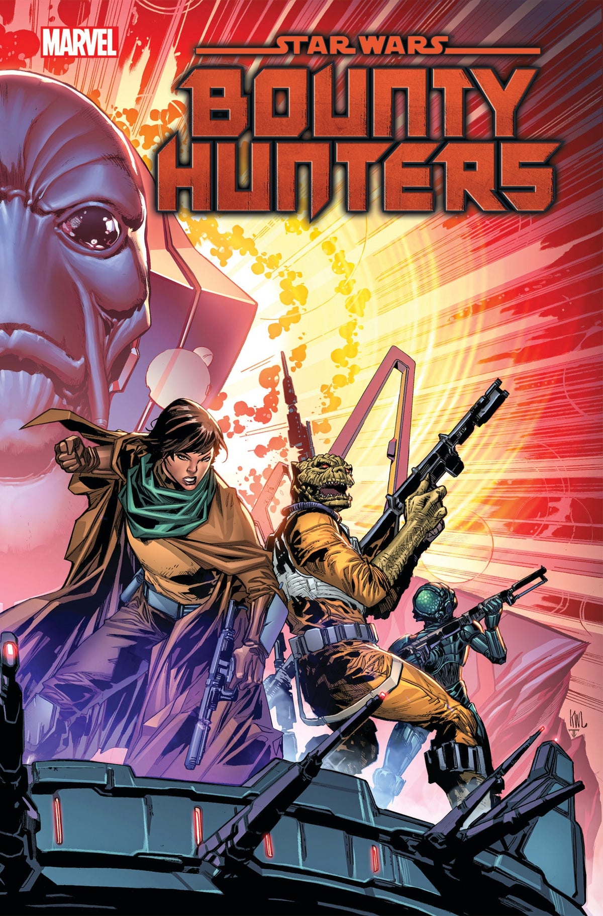 Star Wars Bounty Hunters #28 B Ken Lashley Connecting Variant (11/02/2022) Marvel